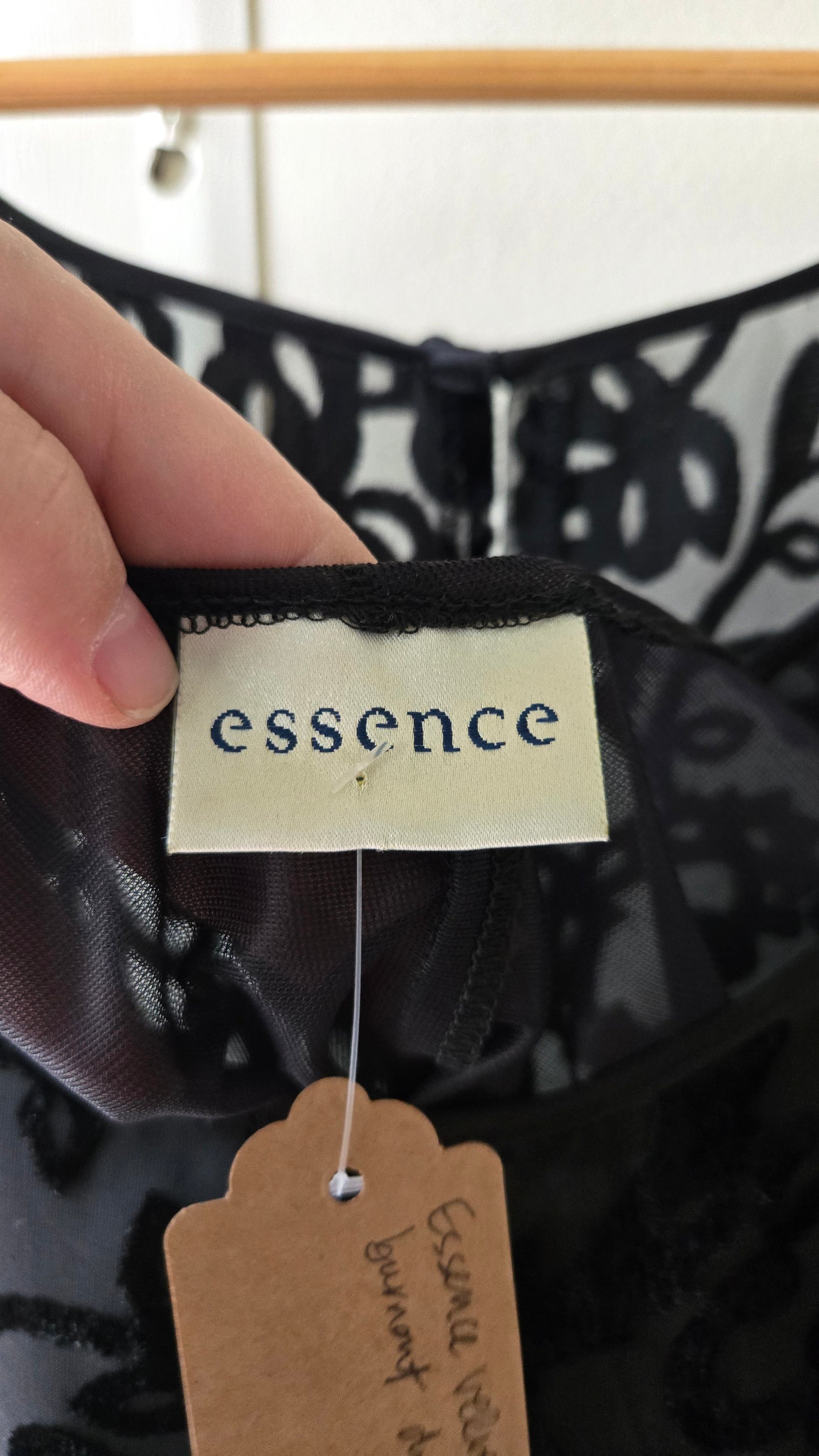 Essence velvet burnout dress