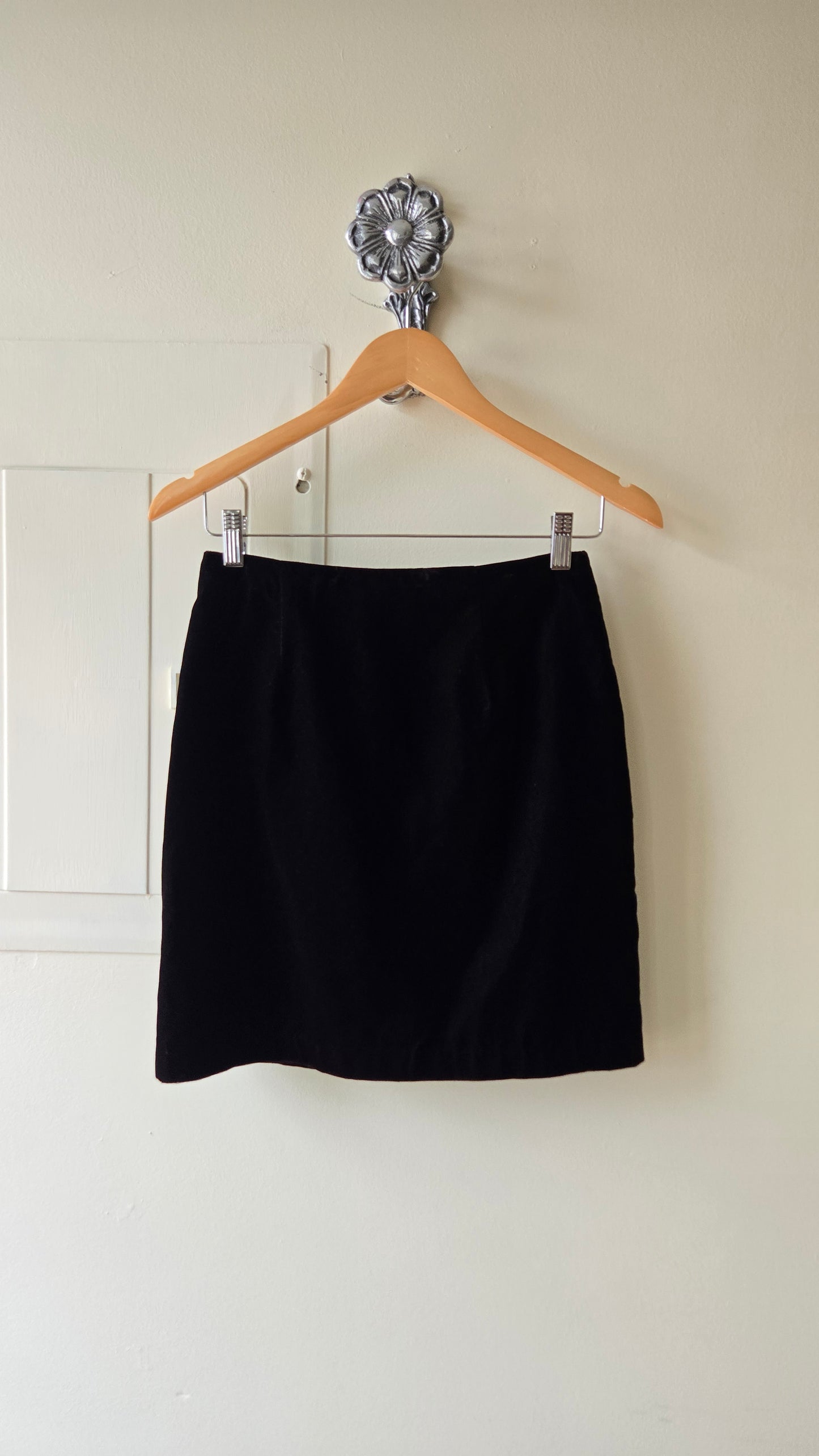 My Michelle black velvet mini