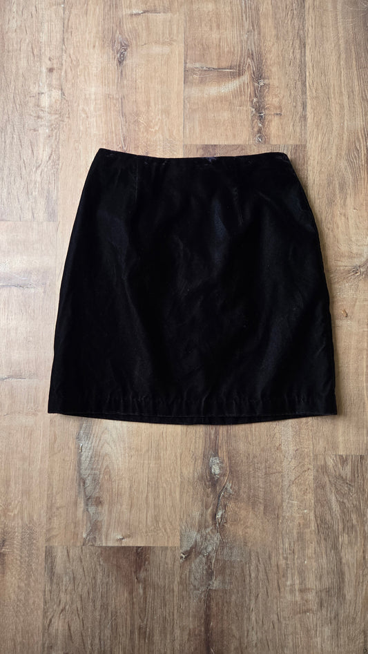 My Michelle black velvet mini