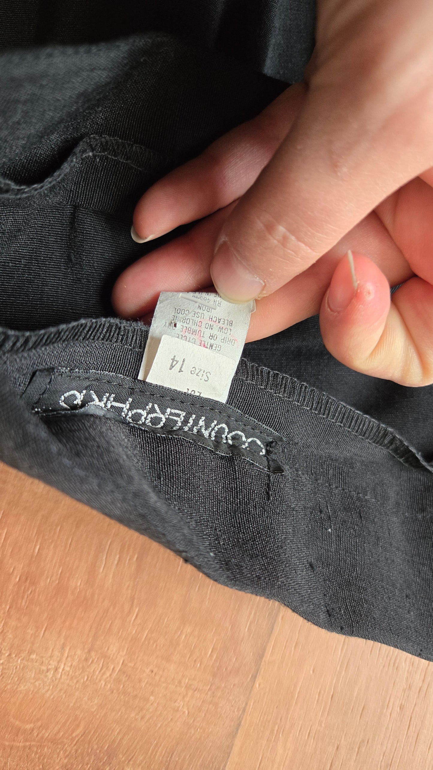 Counterparts cummerbund pants