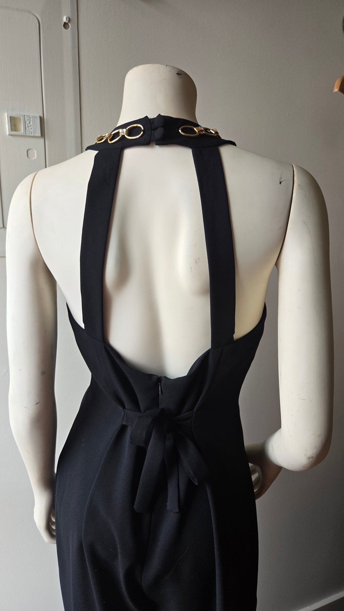 CDC chain wide leg jumpsuit