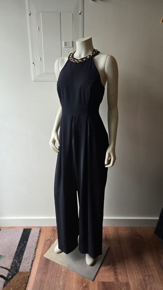 CDC chain wide leg jumpsuit