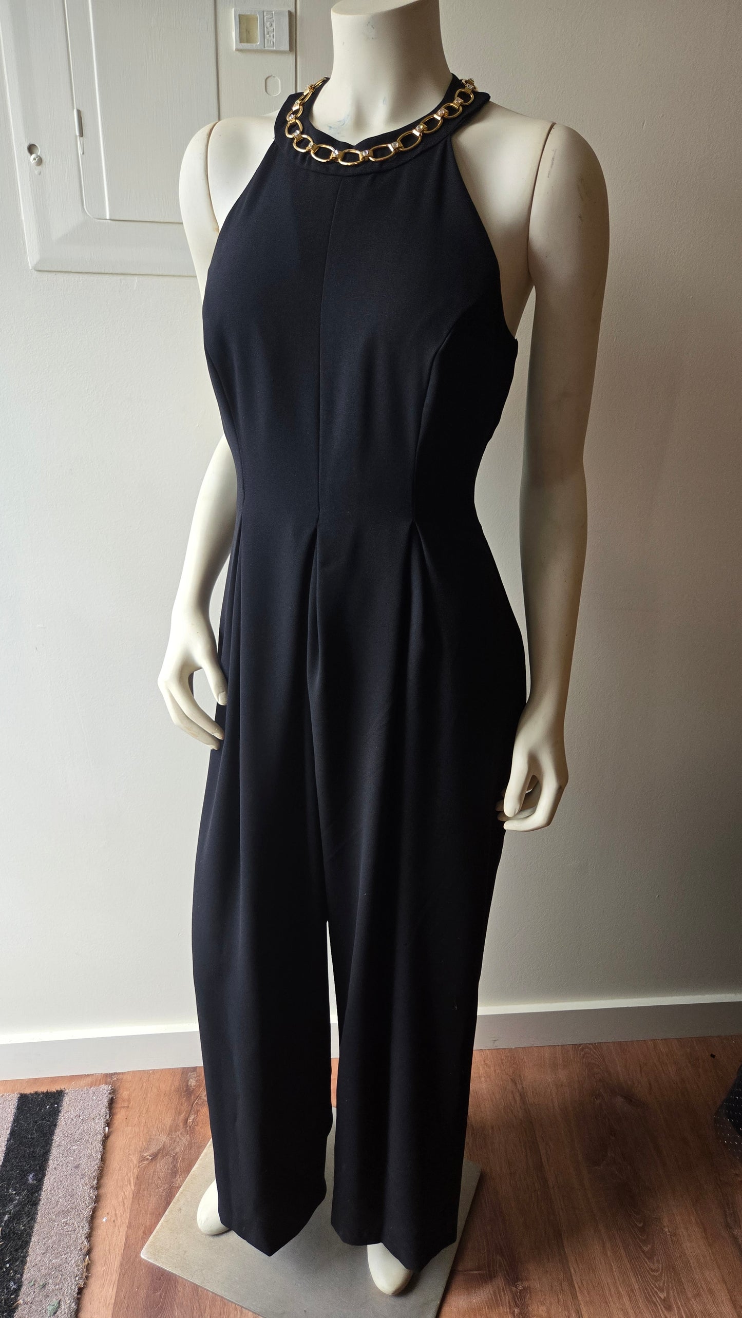 CDC chain wide leg jumpsuit