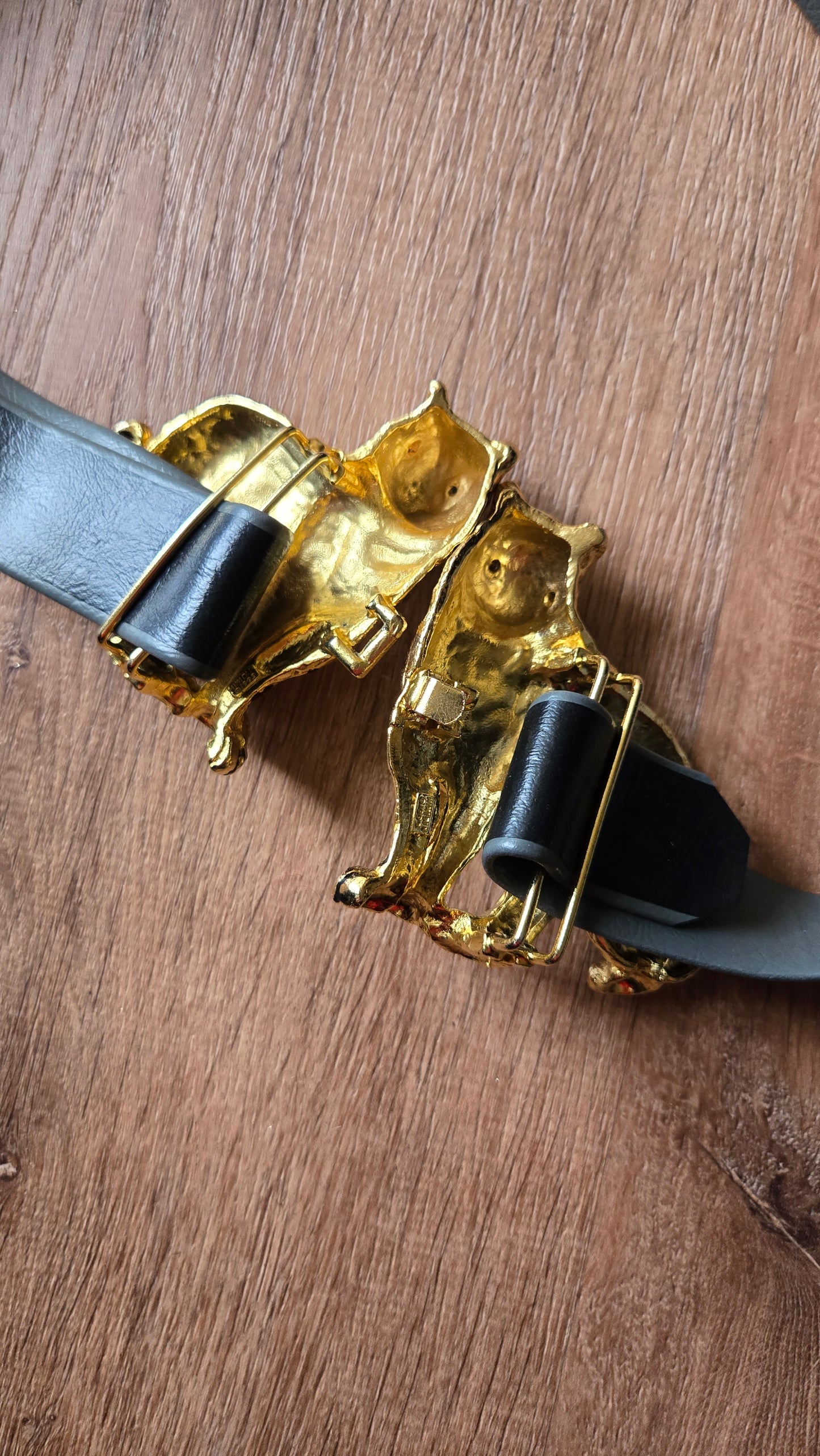 Mimi Di N mega leopard belt