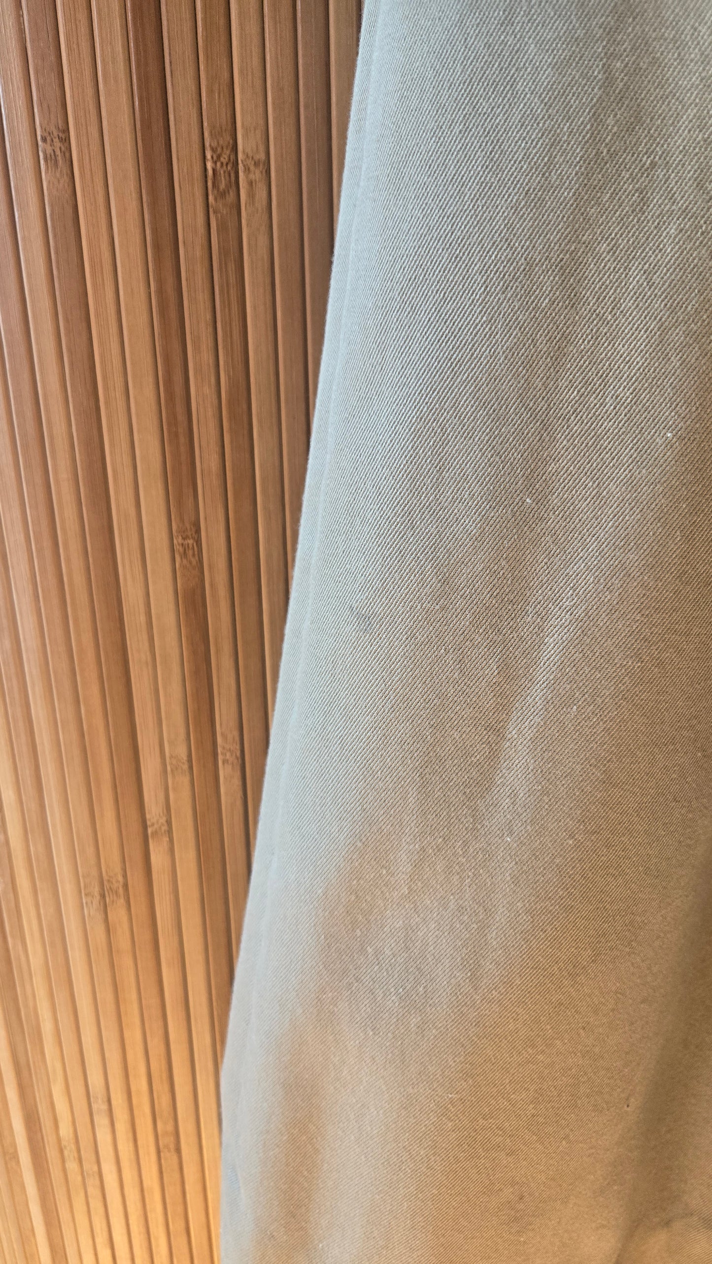 Khaki wide leg cutottes