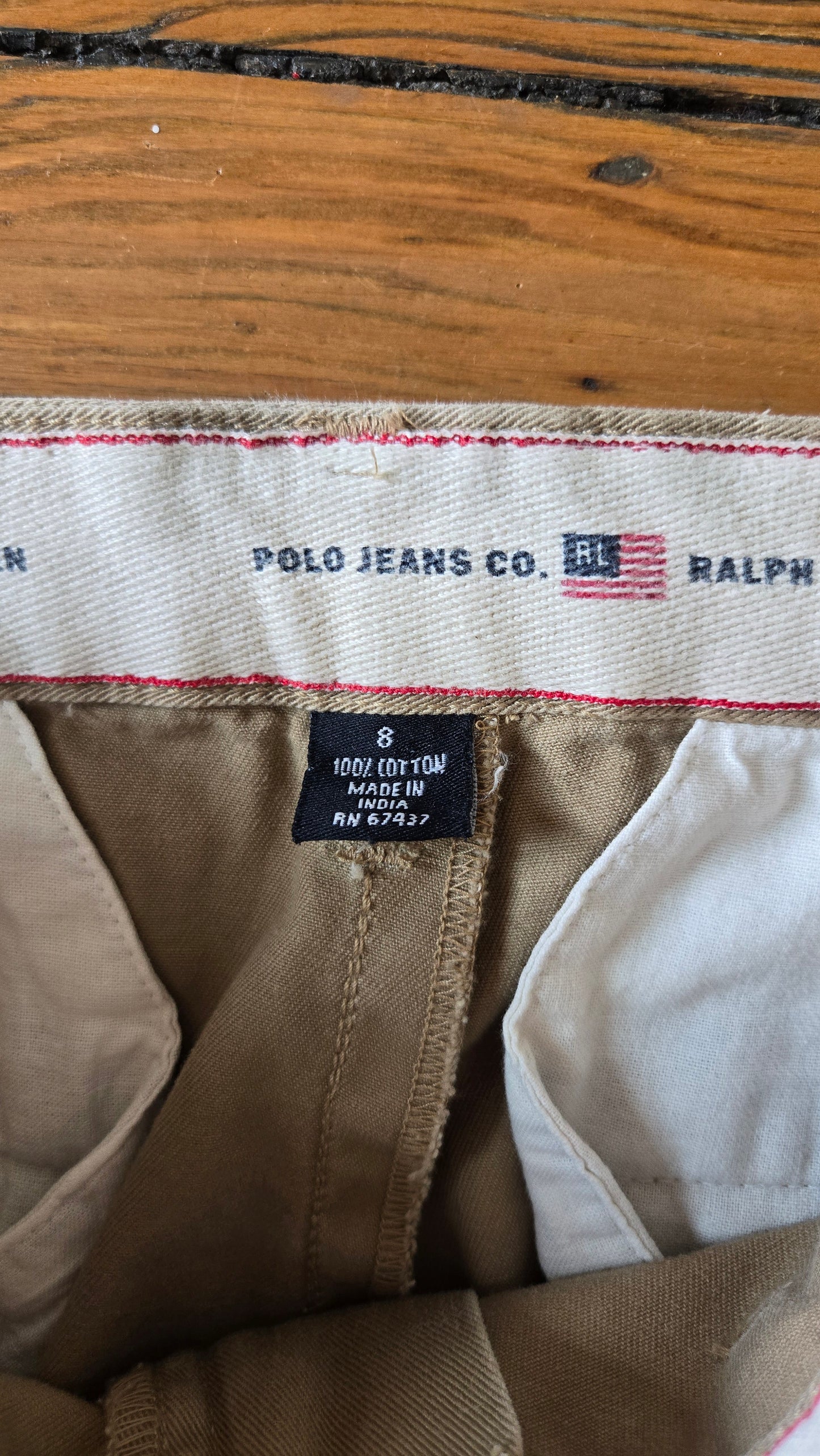 Polo Ralph Lauren tuxedo stripe pants