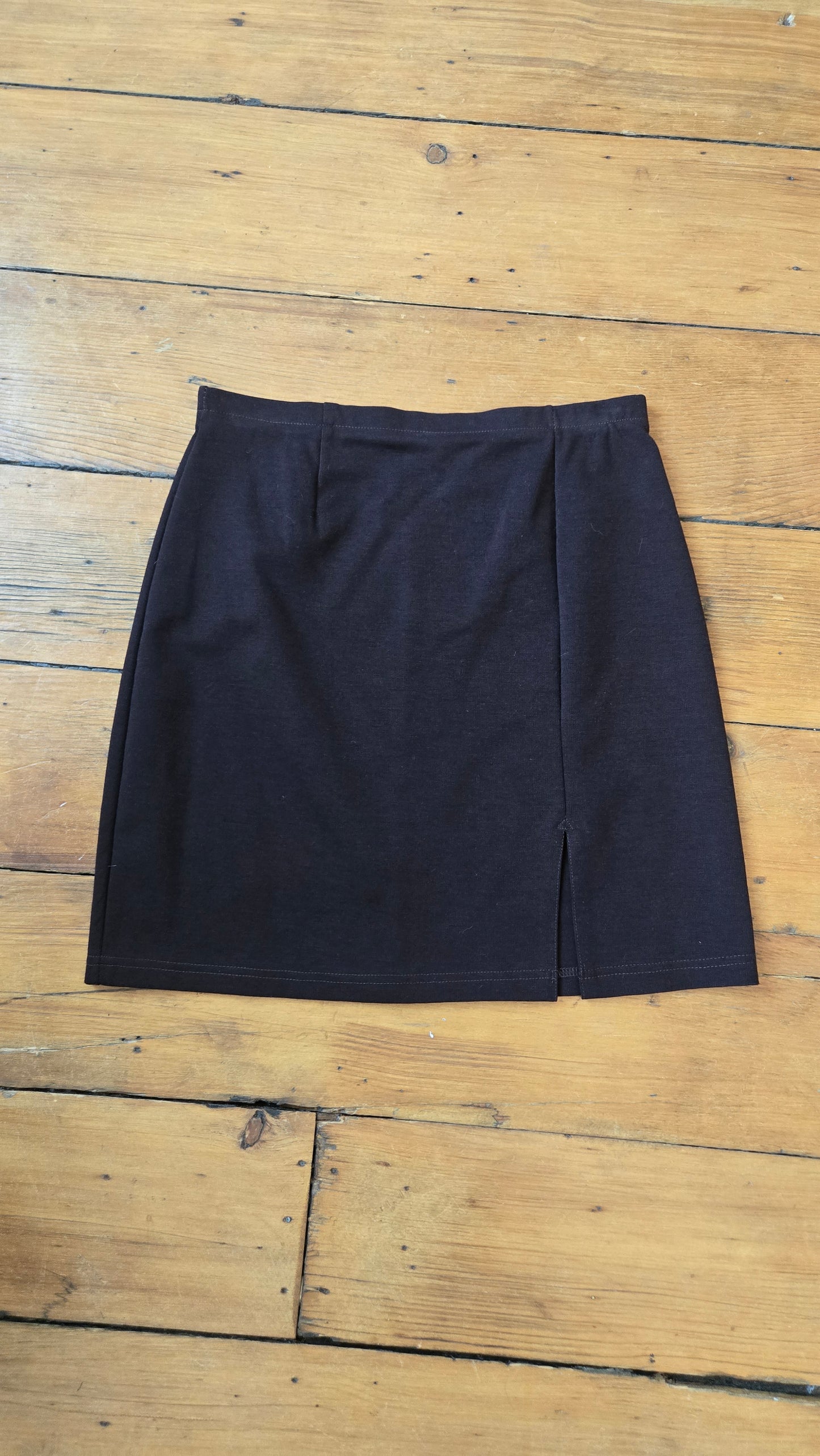 PHD brown slit miniskirt