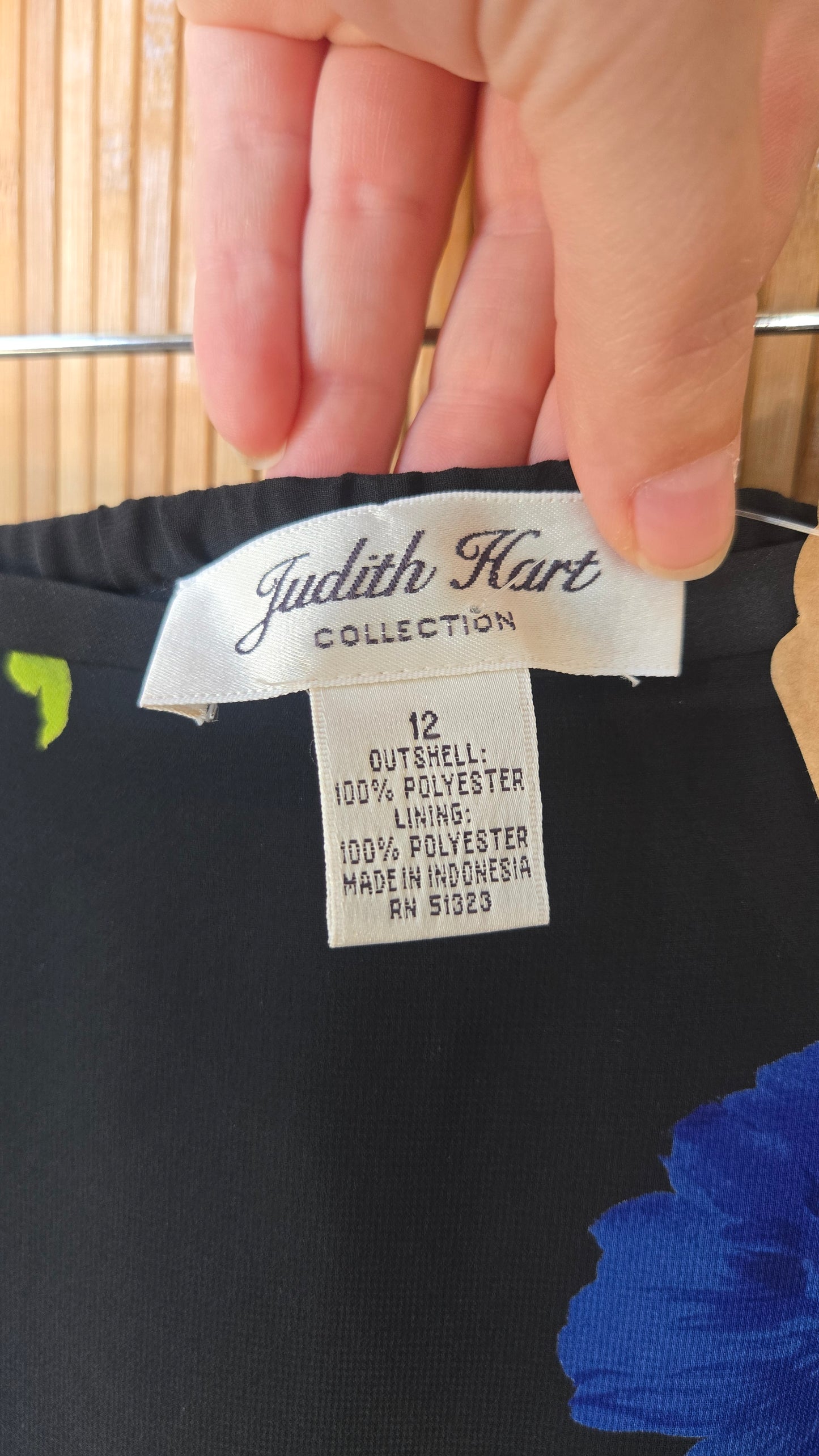 Judith bold flower skirt