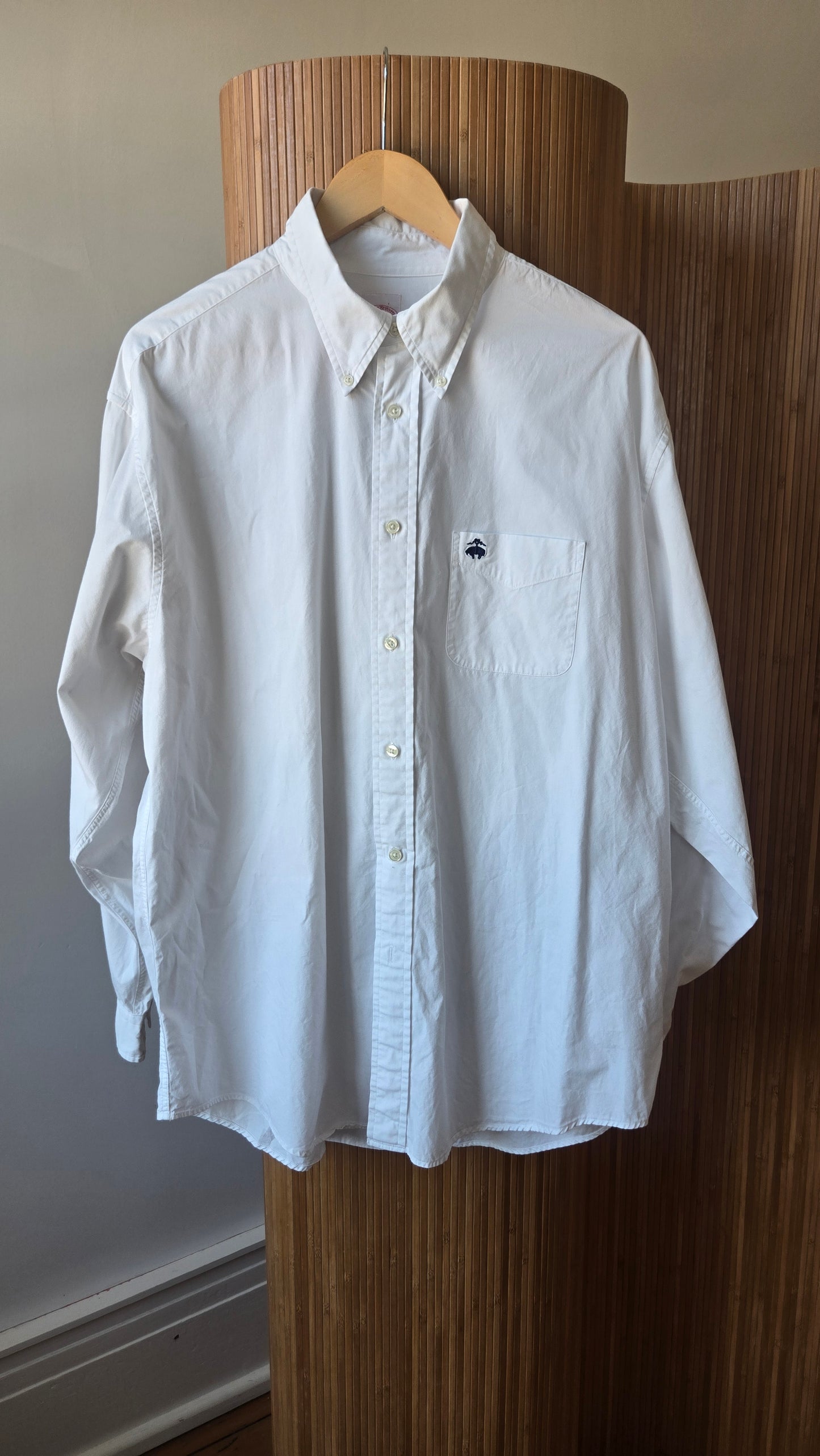 Brooks Brothers white oxford