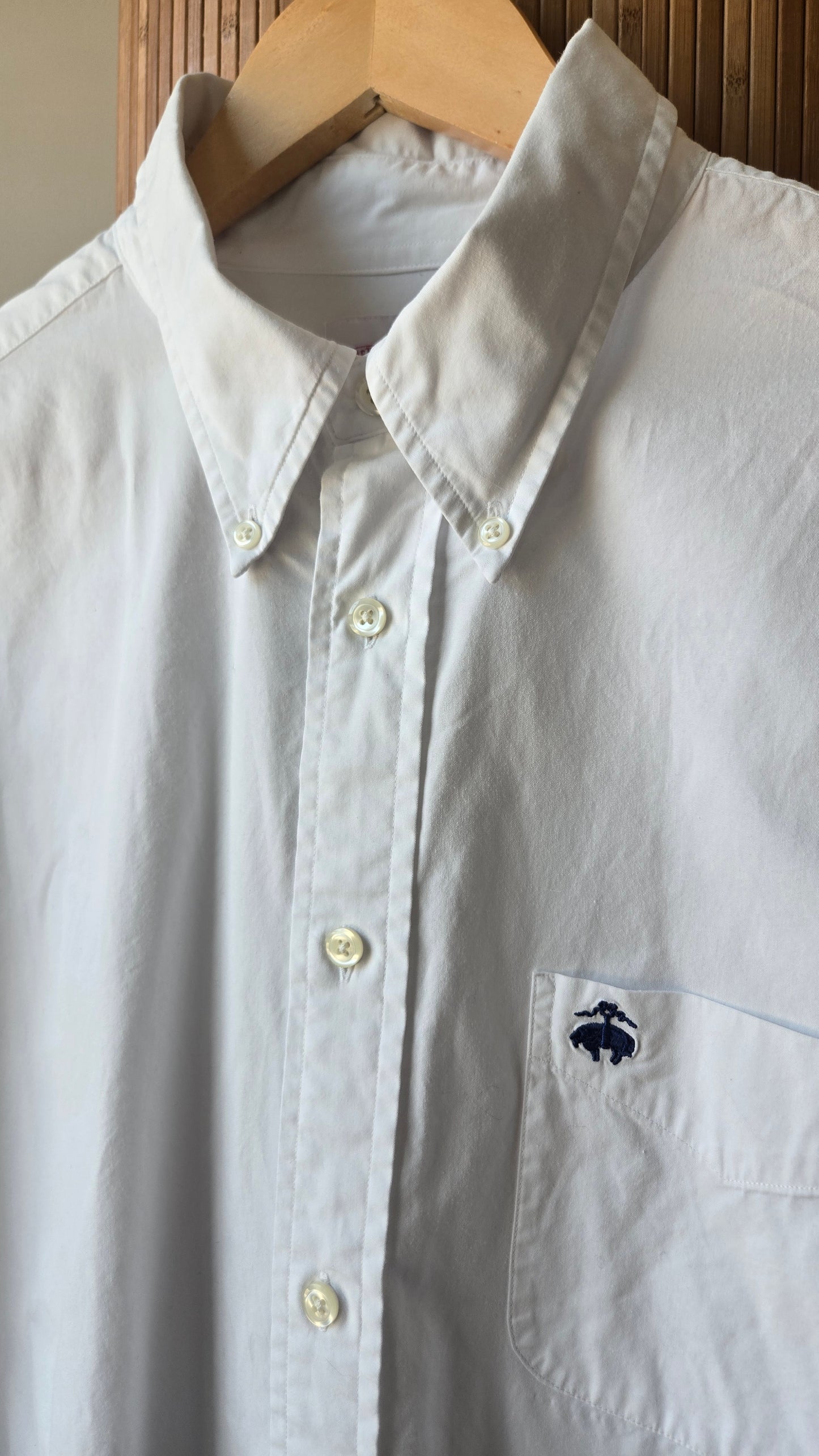 Brooks Brothers white oxford
