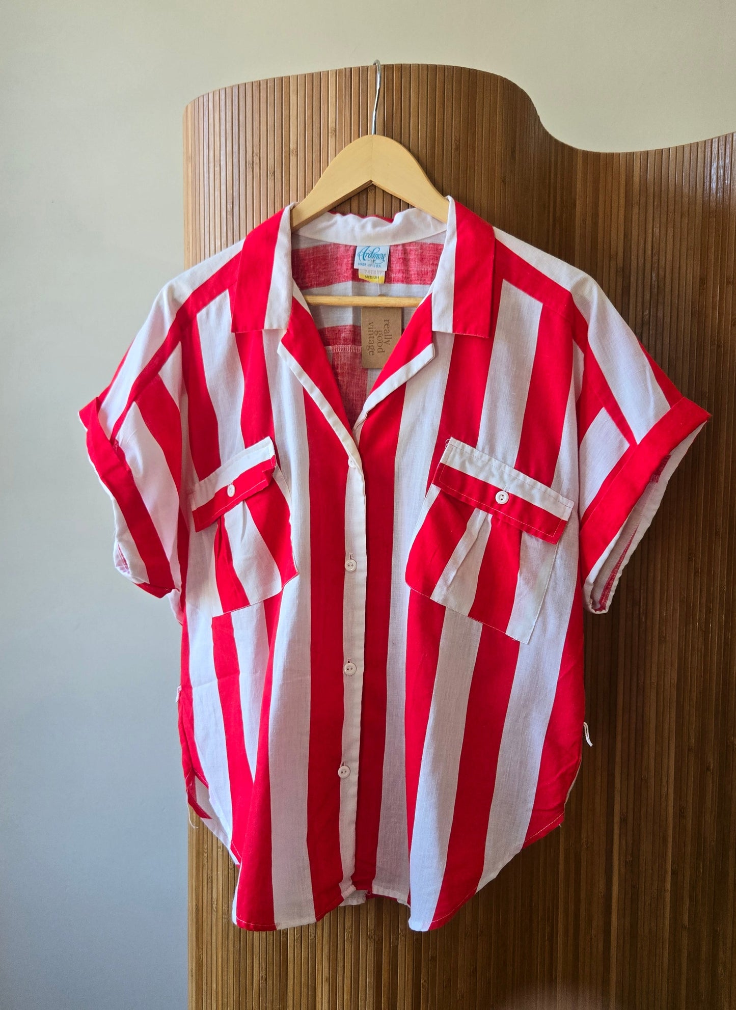 Ardmore red stripe top