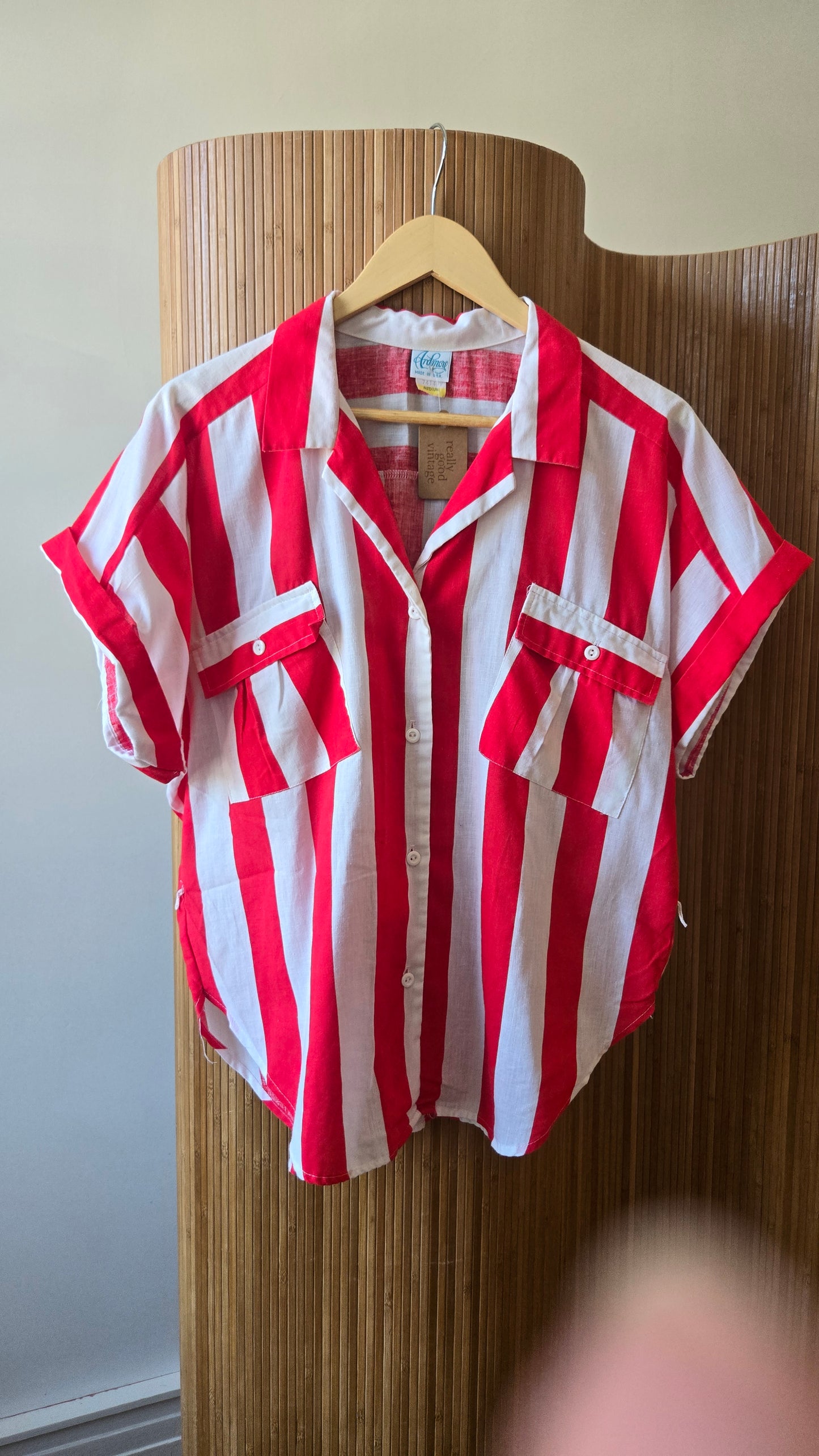 Ardmore red stripe top