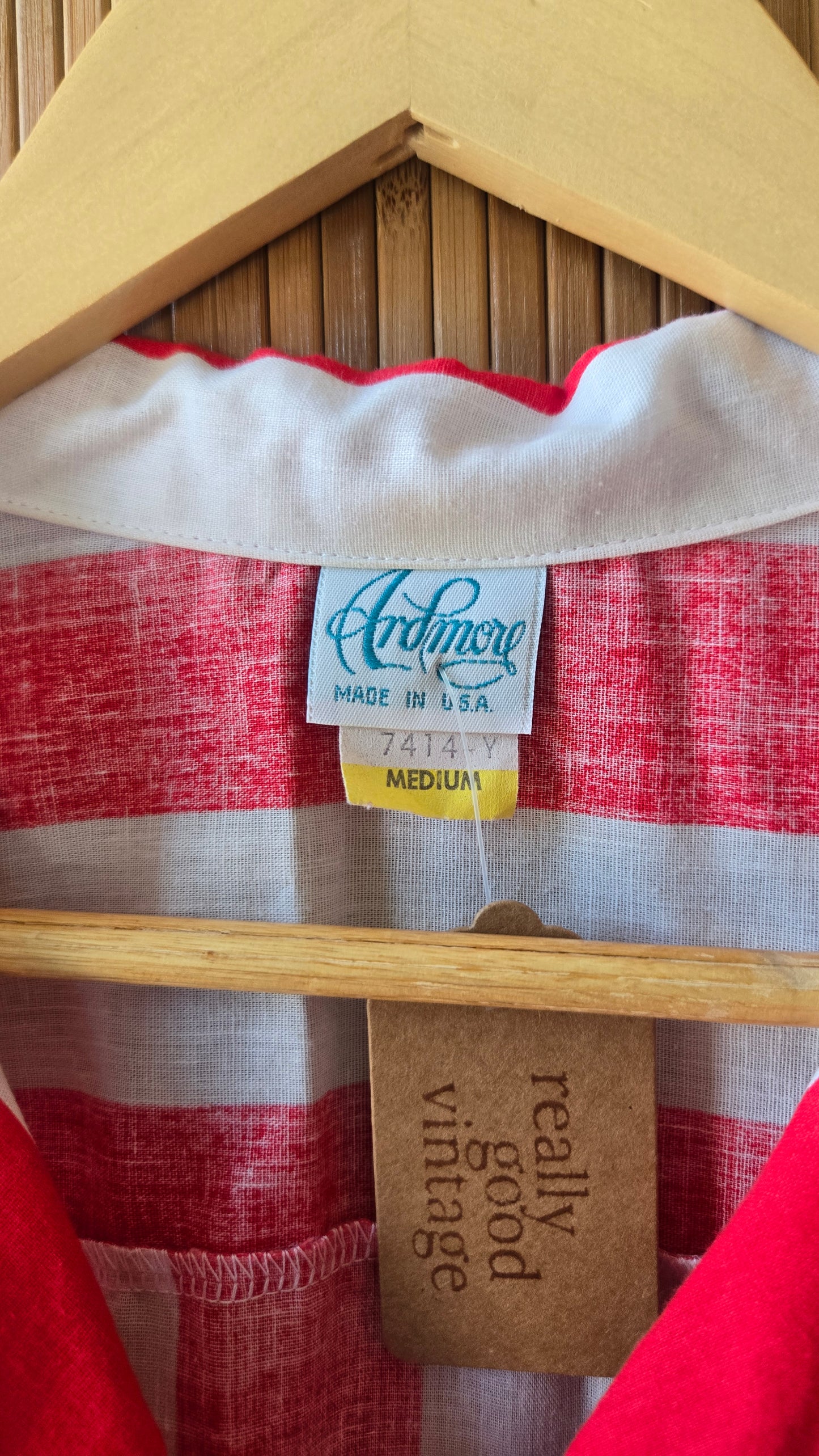 Ardmore red stripe top
