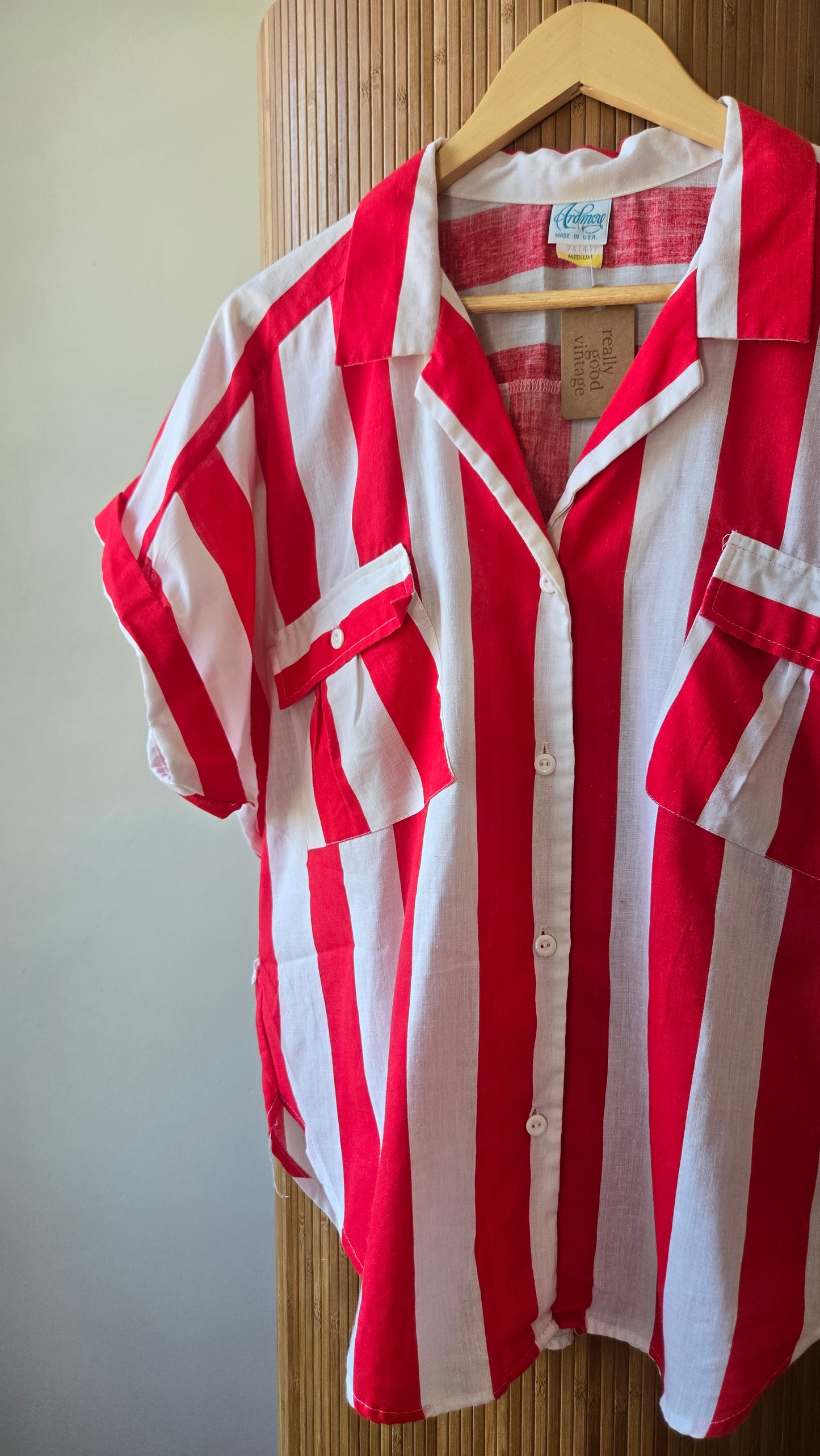 Ardmore red stripe top