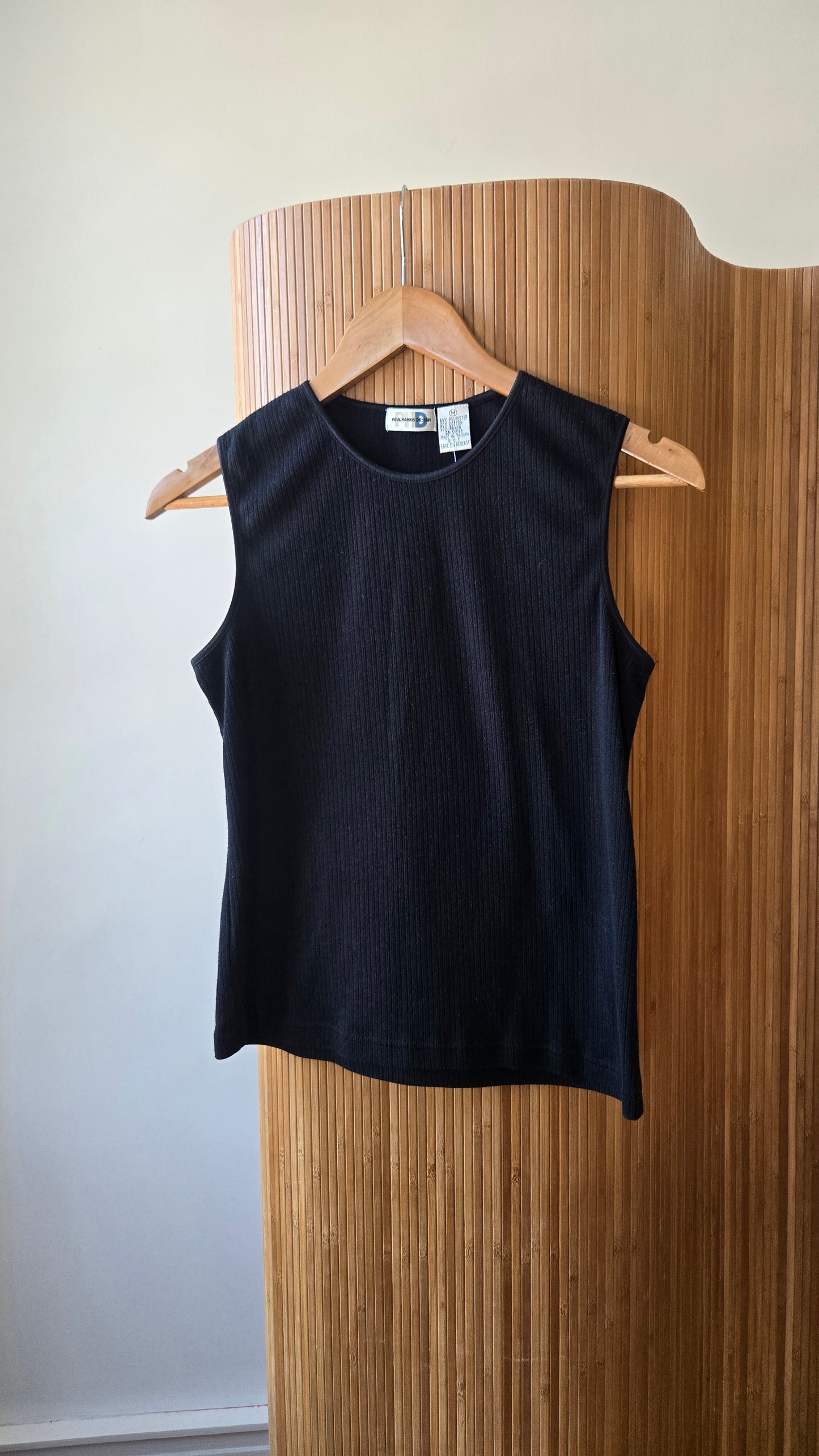 PHD black muscle tank