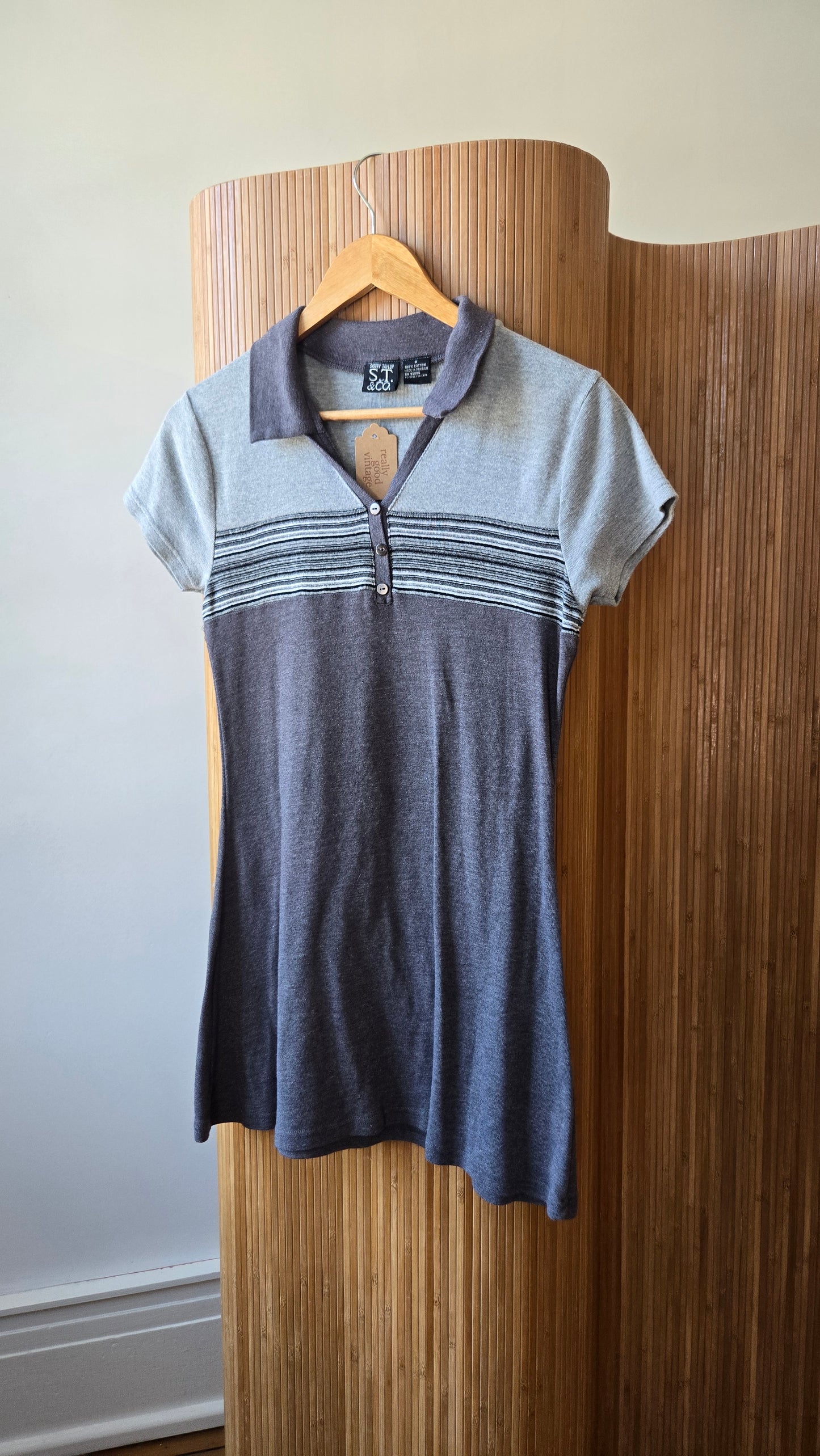 Sherry Taylor grey polo dress