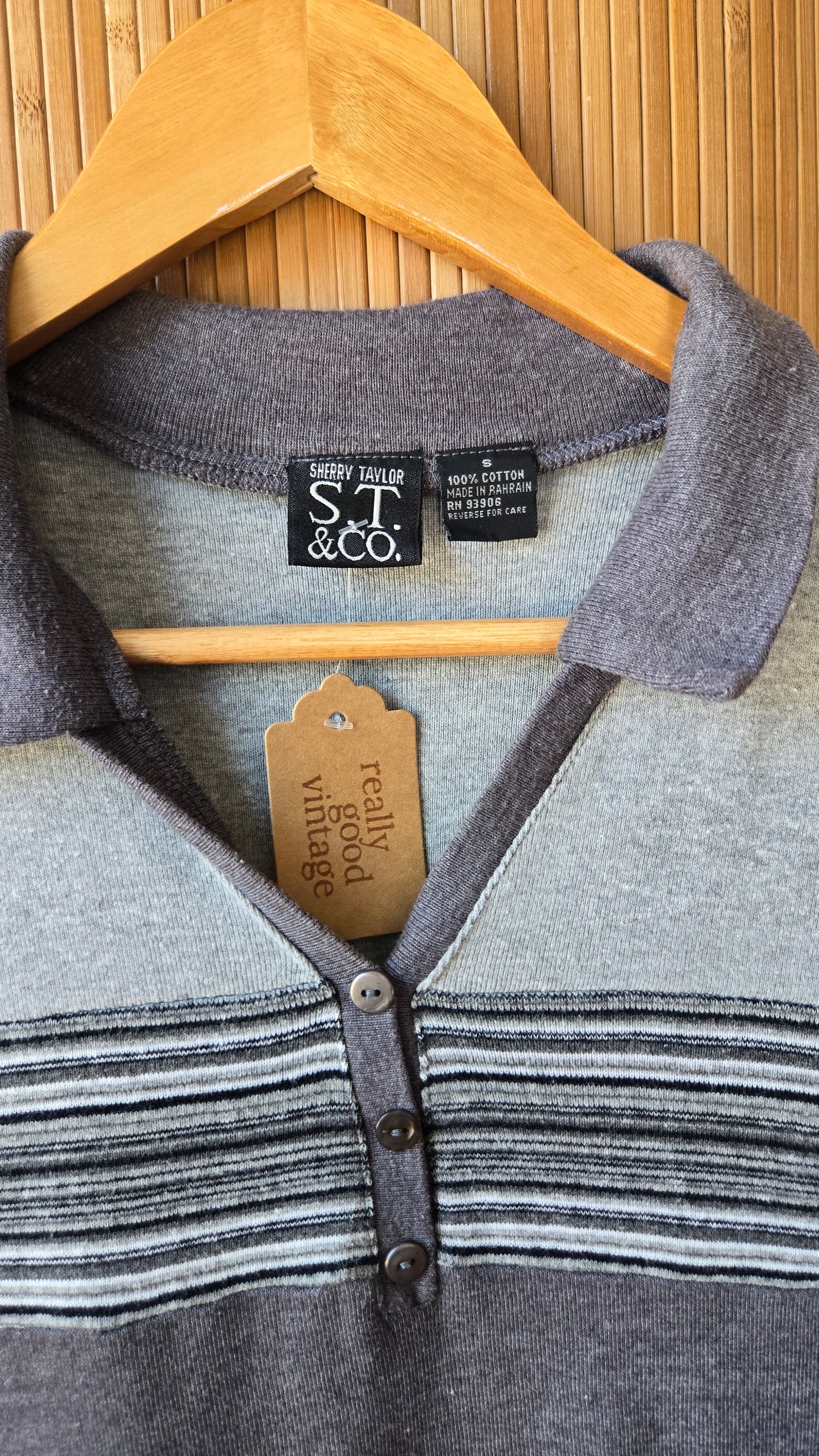 Sherry Taylor grey polo dress