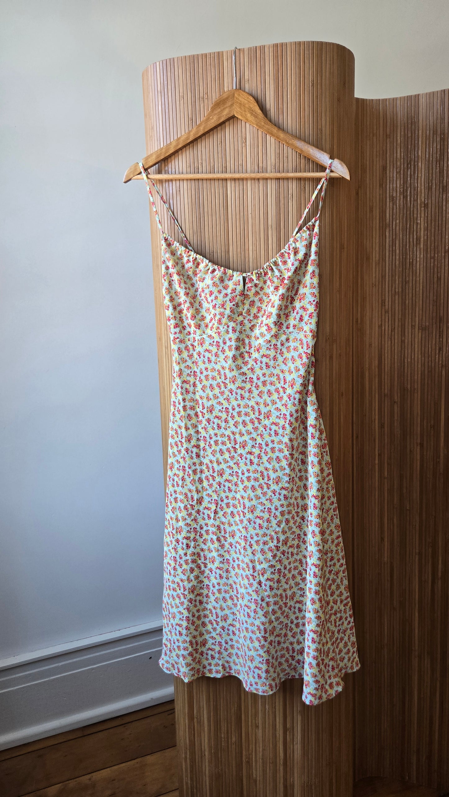 Express floral strappy sundress