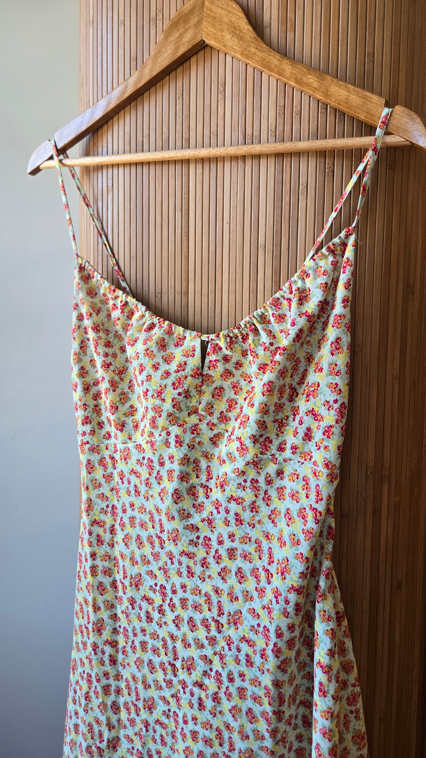 Express floral strappy sundress