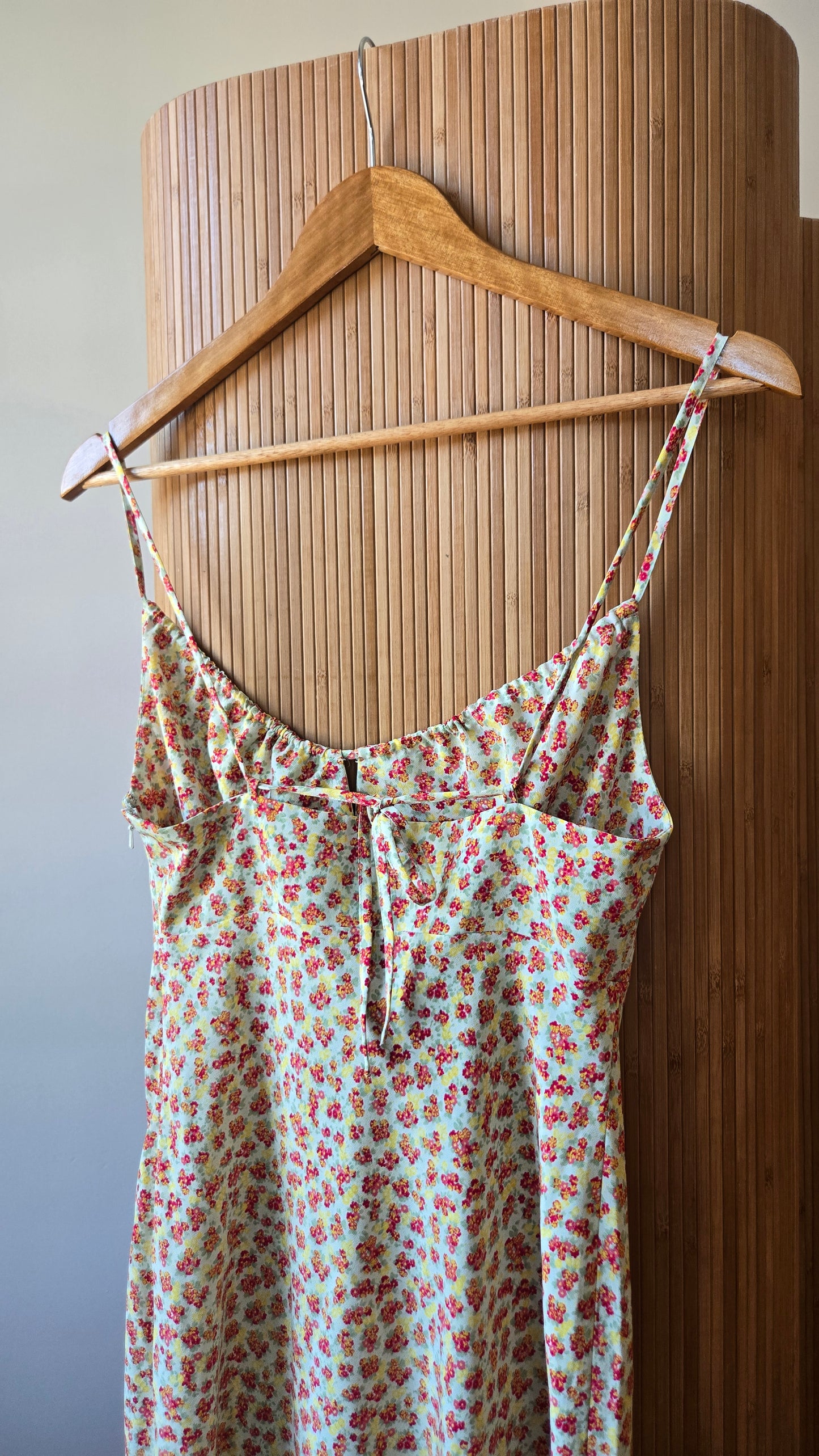Express floral strappy sundress