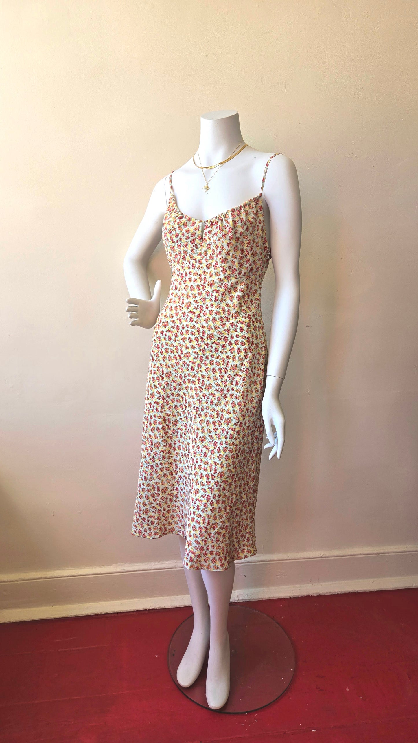 Express floral strappy sundress