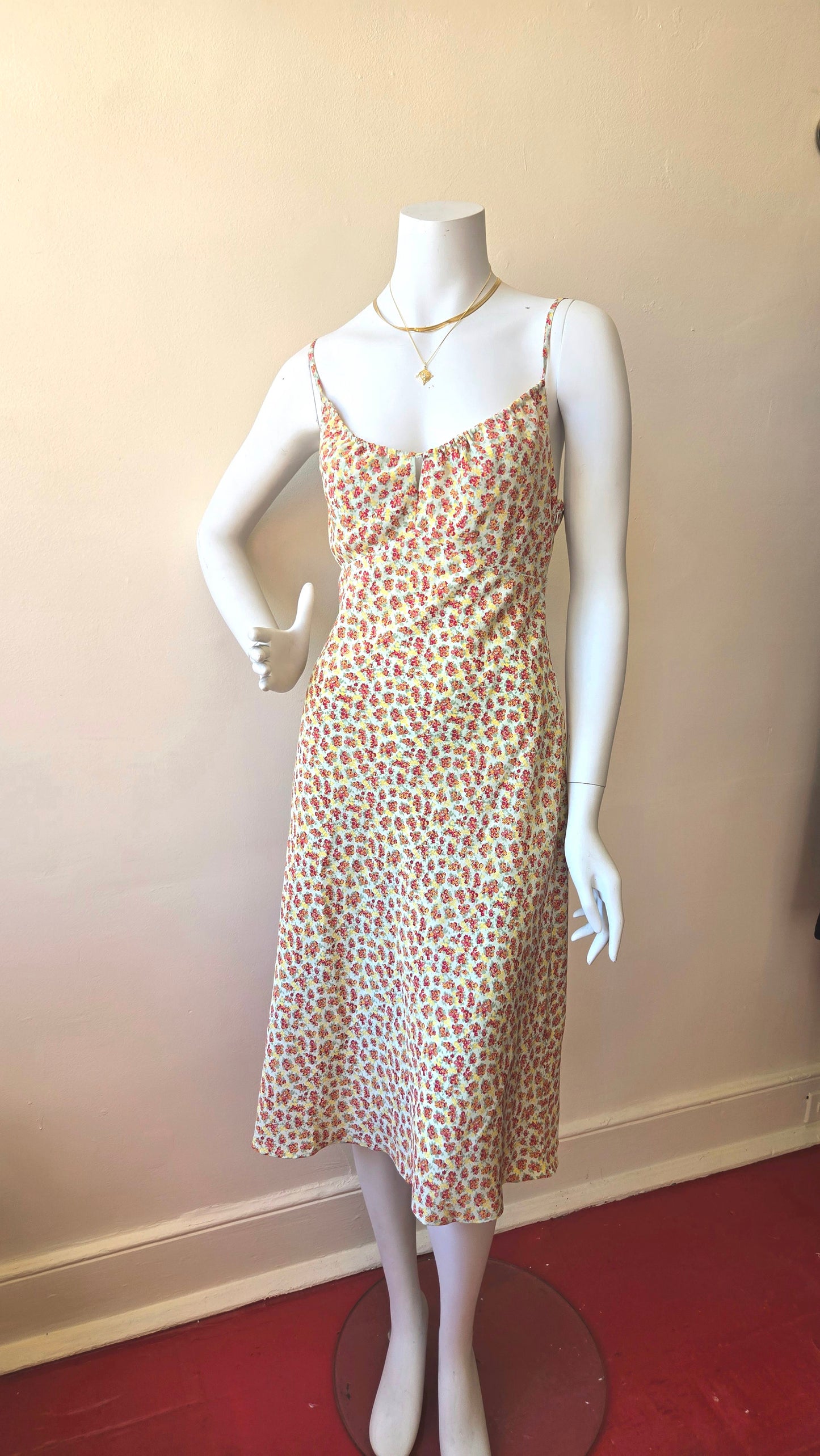 Express floral strappy sundress