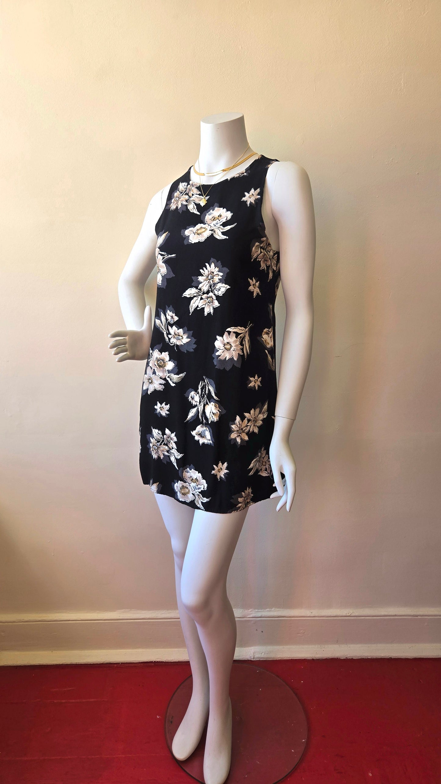 Park Avenue floral minidress