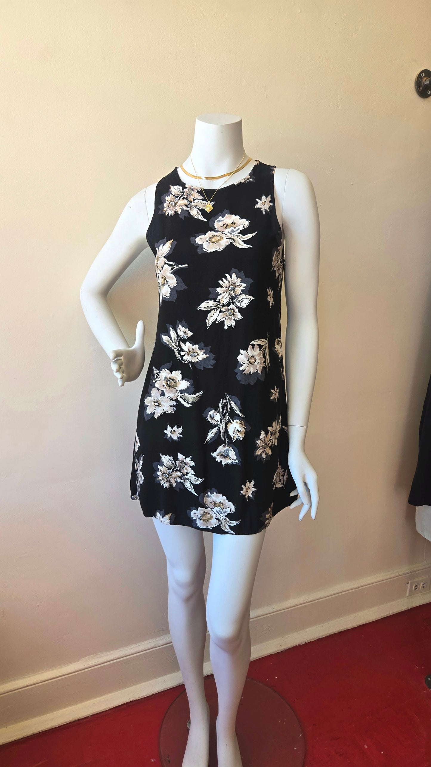Park Avenue floral minidress