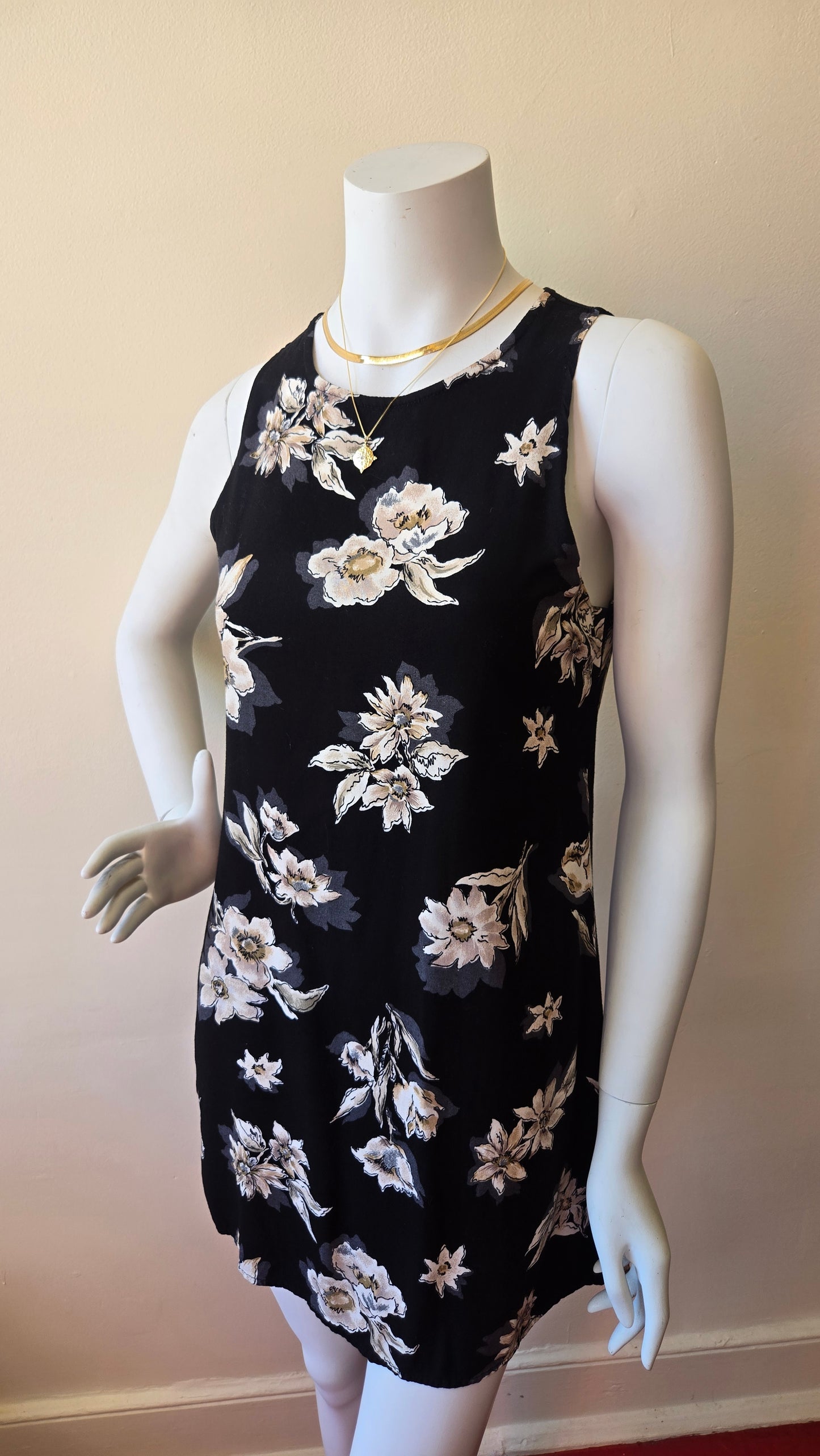 Park Avenue floral minidress