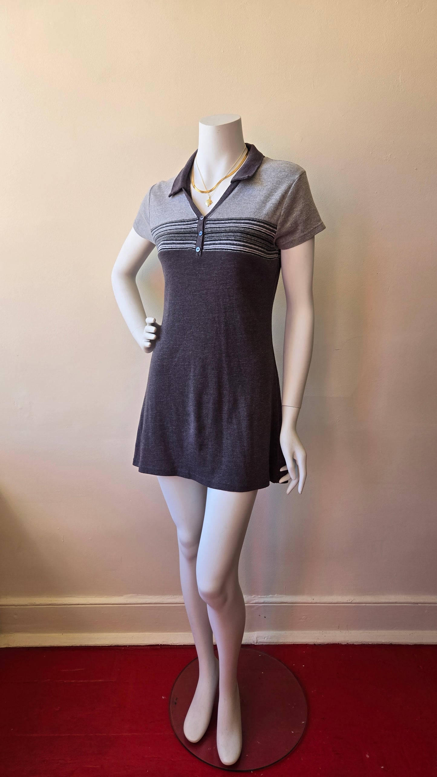Sherry Taylor grey polo dress