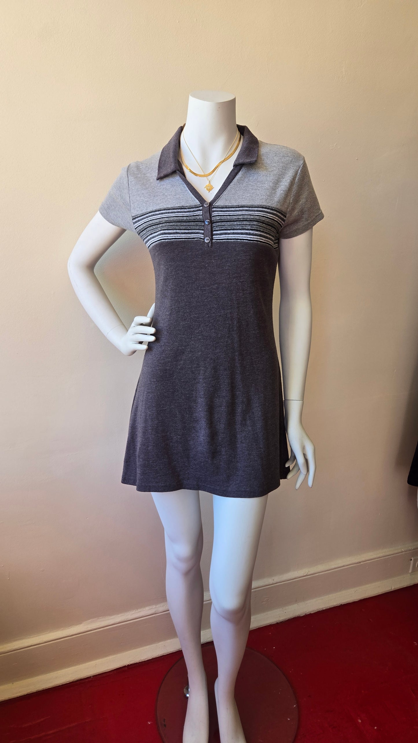 Sherry Taylor grey polo dress