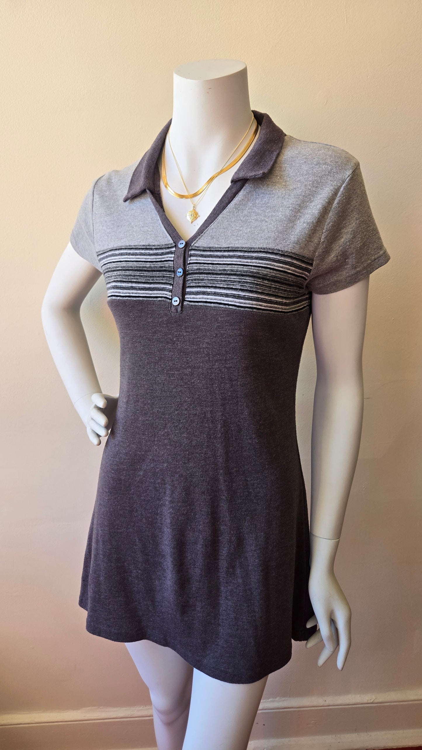 Sherry Taylor grey polo dress