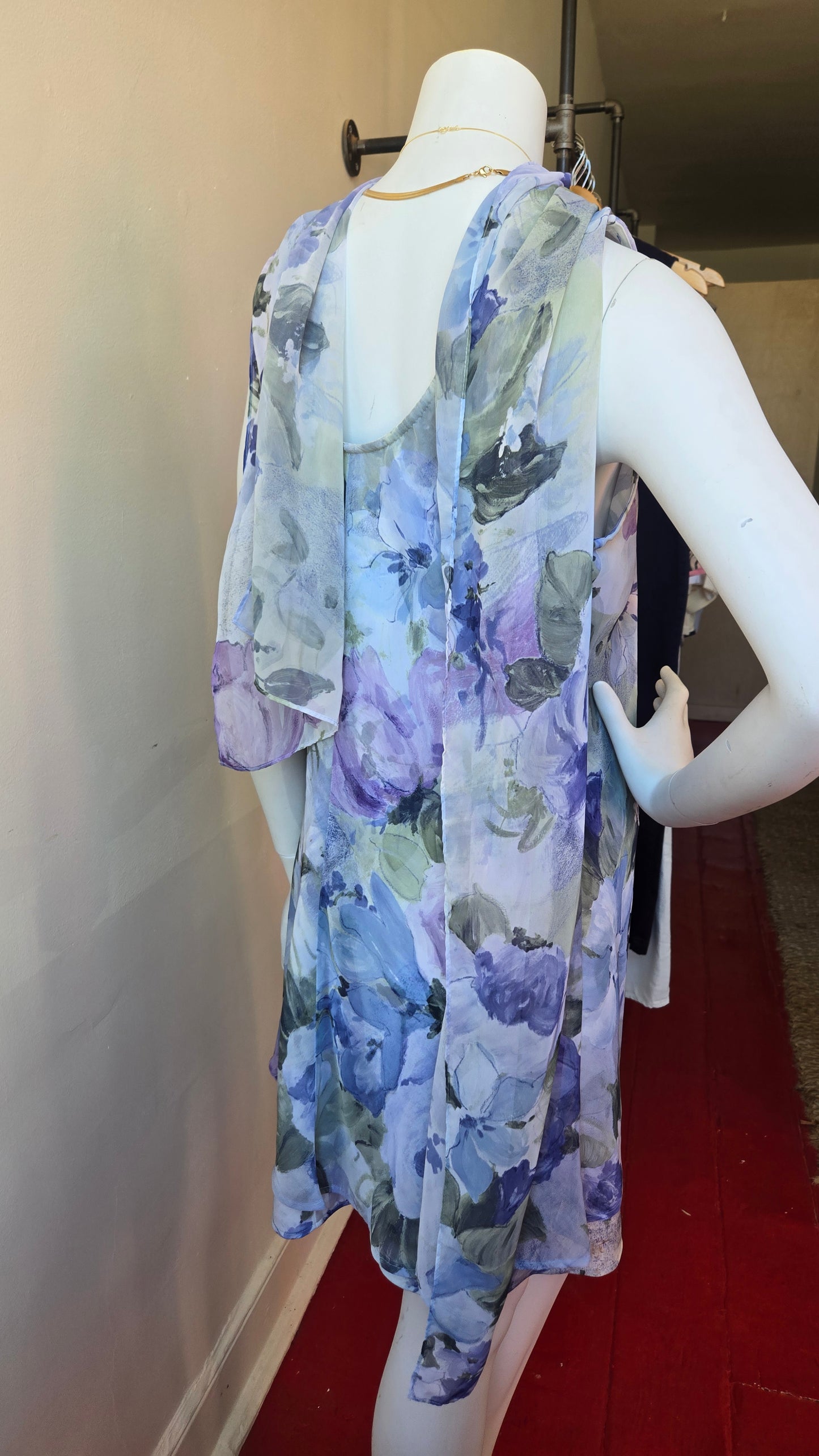 City Triangles dress w attached scarf!