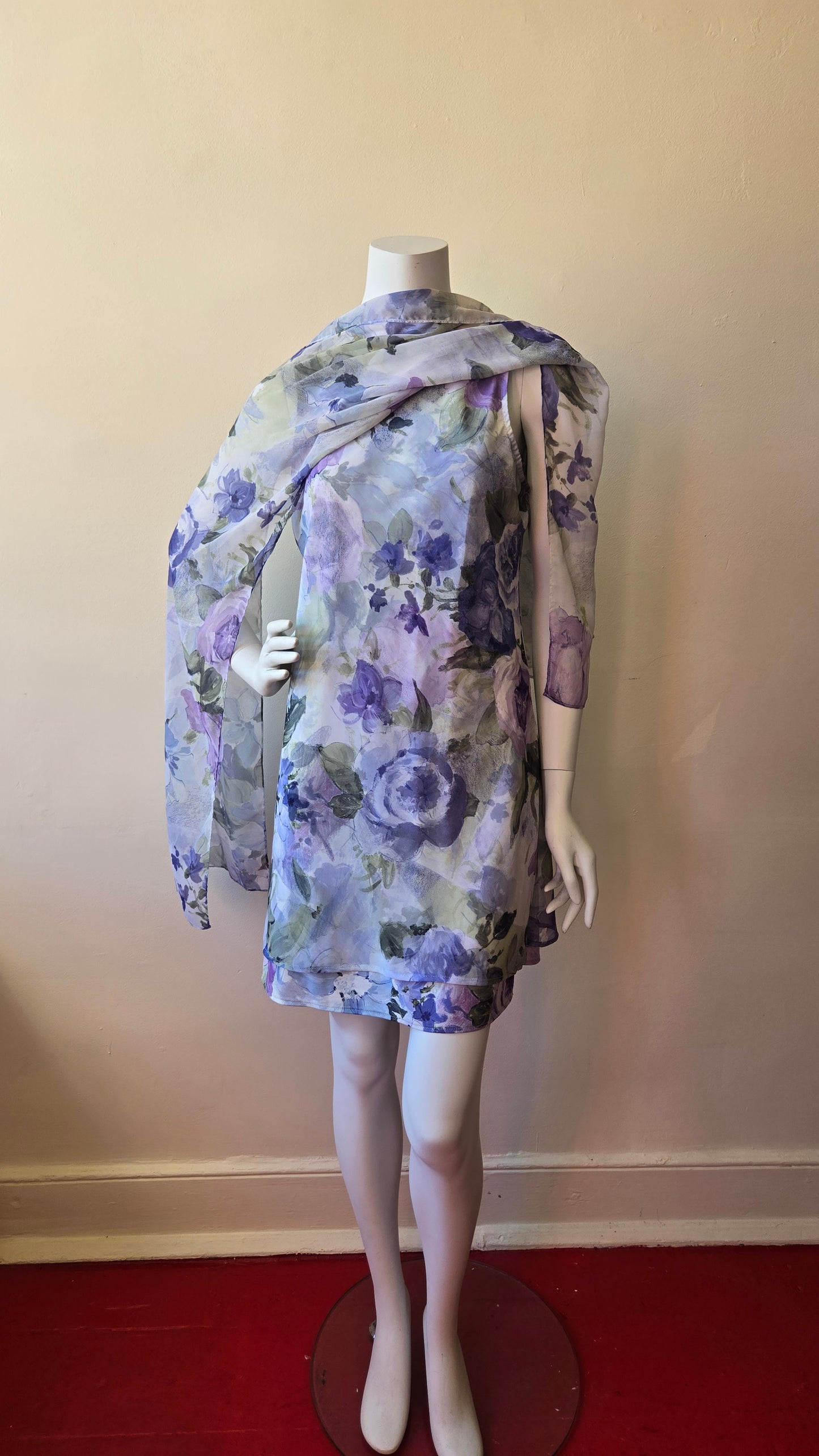City Triangles dress w attached scarf!
