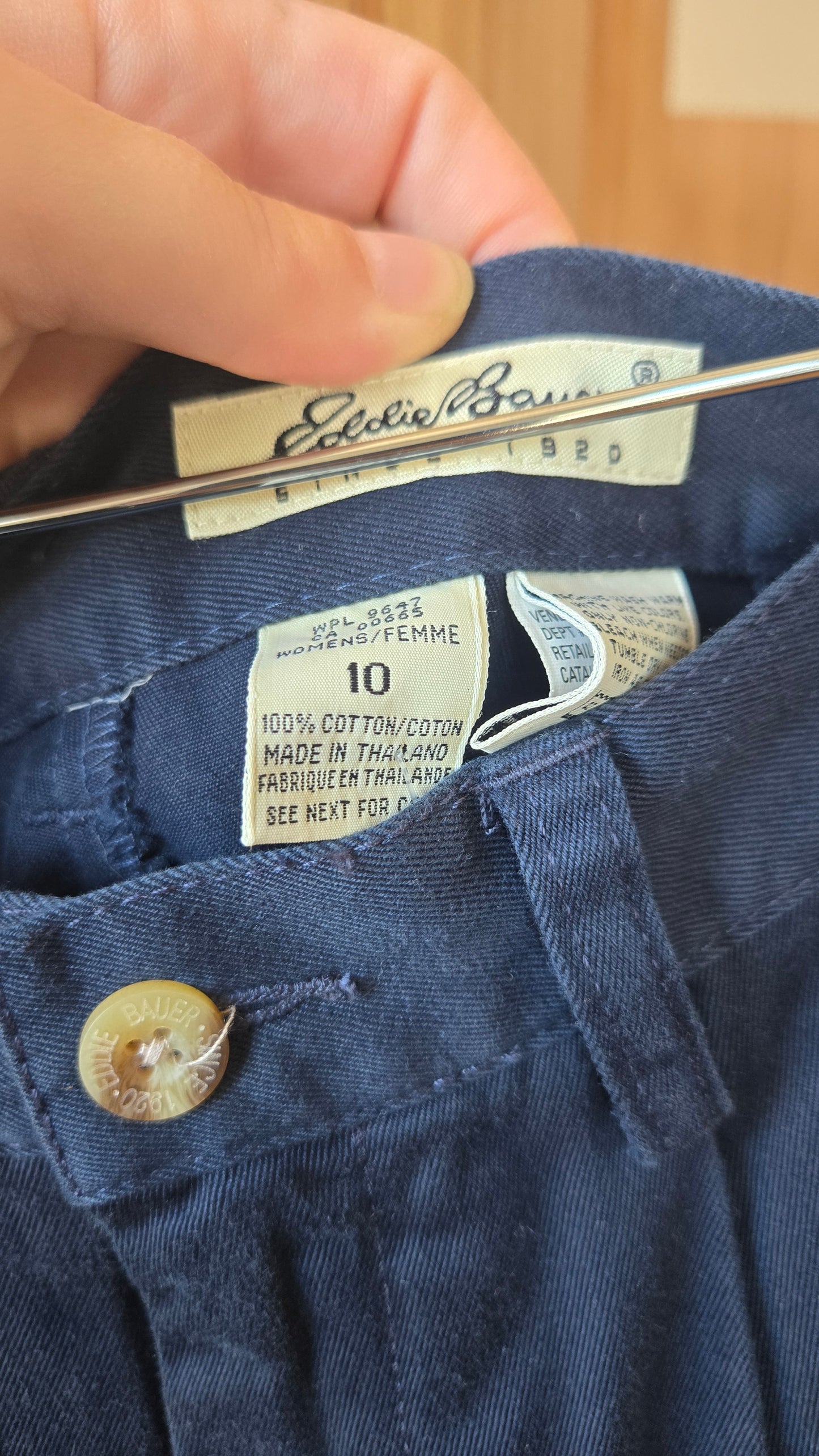 Eddie Bauer navy shorts