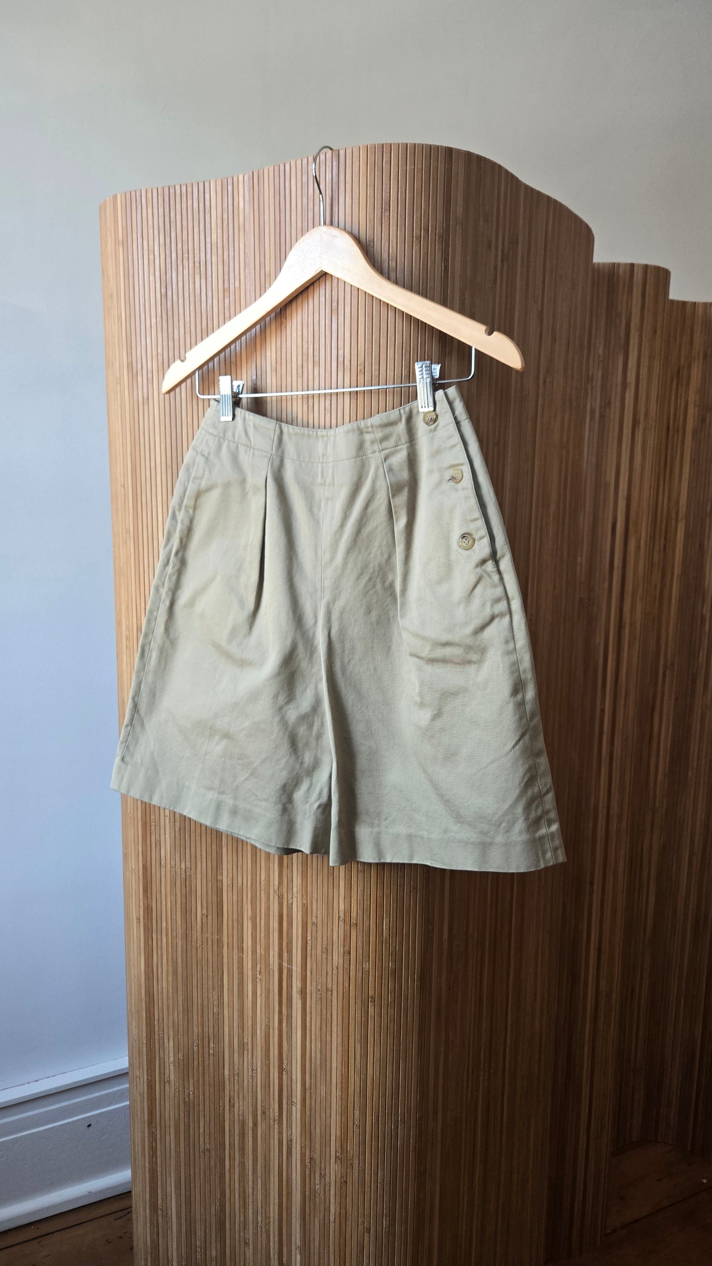 Calvin Klein 80s safari shorts