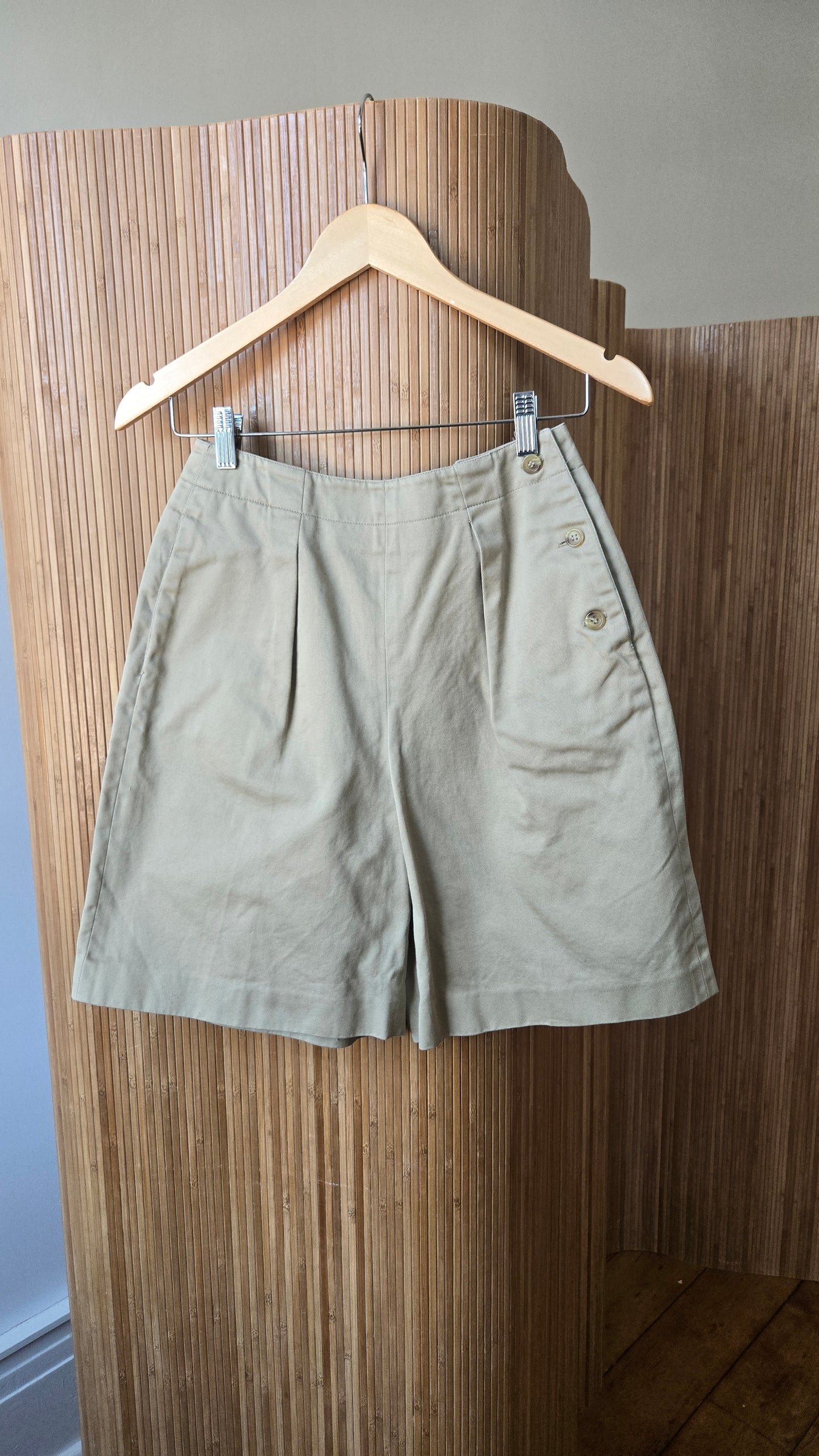 Calvin Klein 80s safari shorts