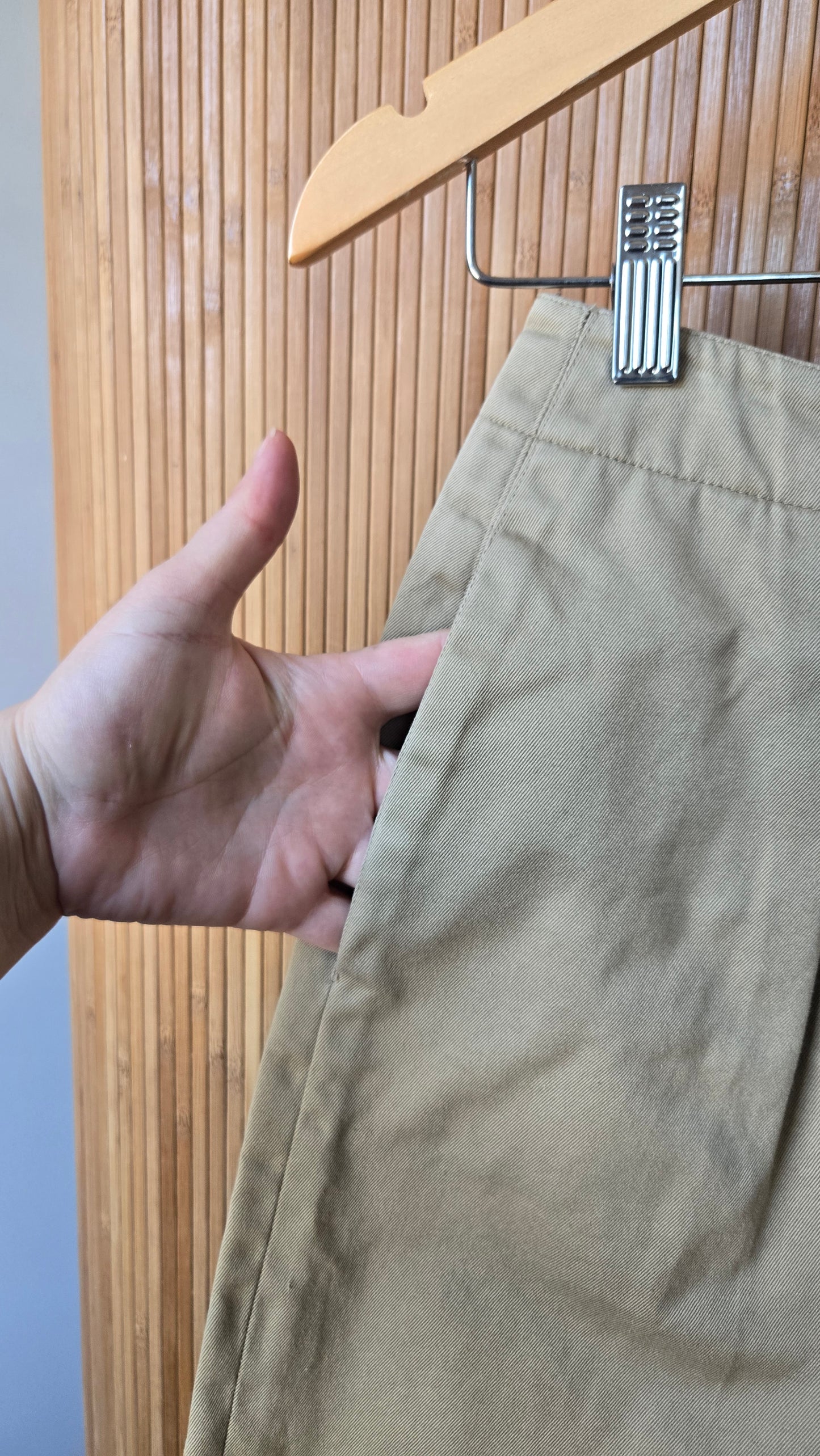 Calvin Klein 80s safari shorts