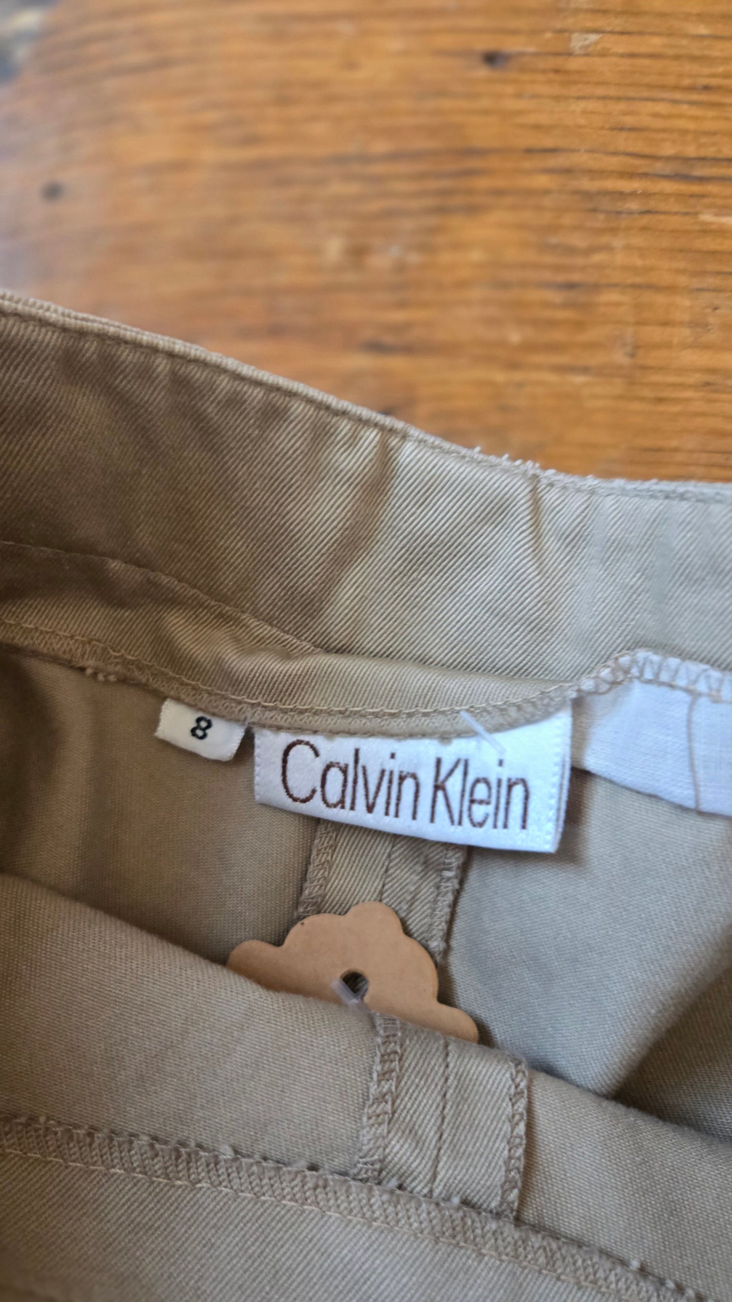Calvin Klein 80s safari shorts