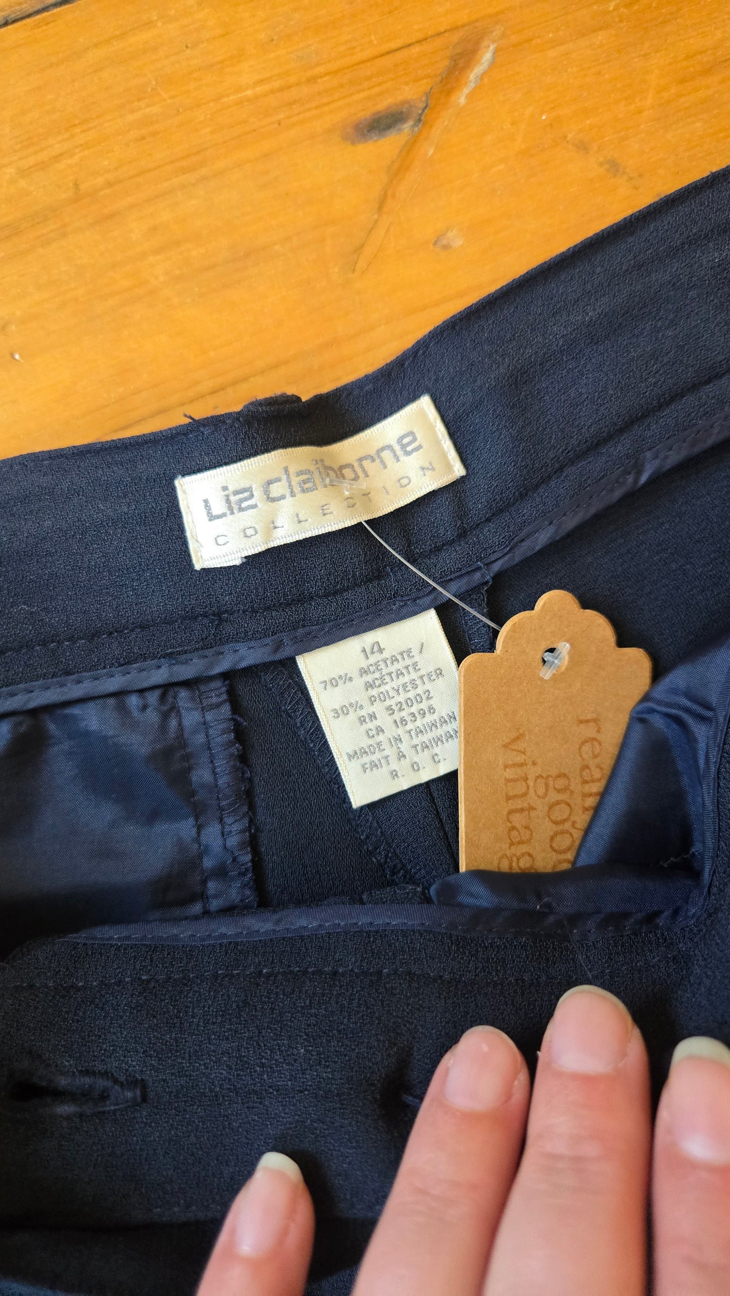 Liz perfect draped pants