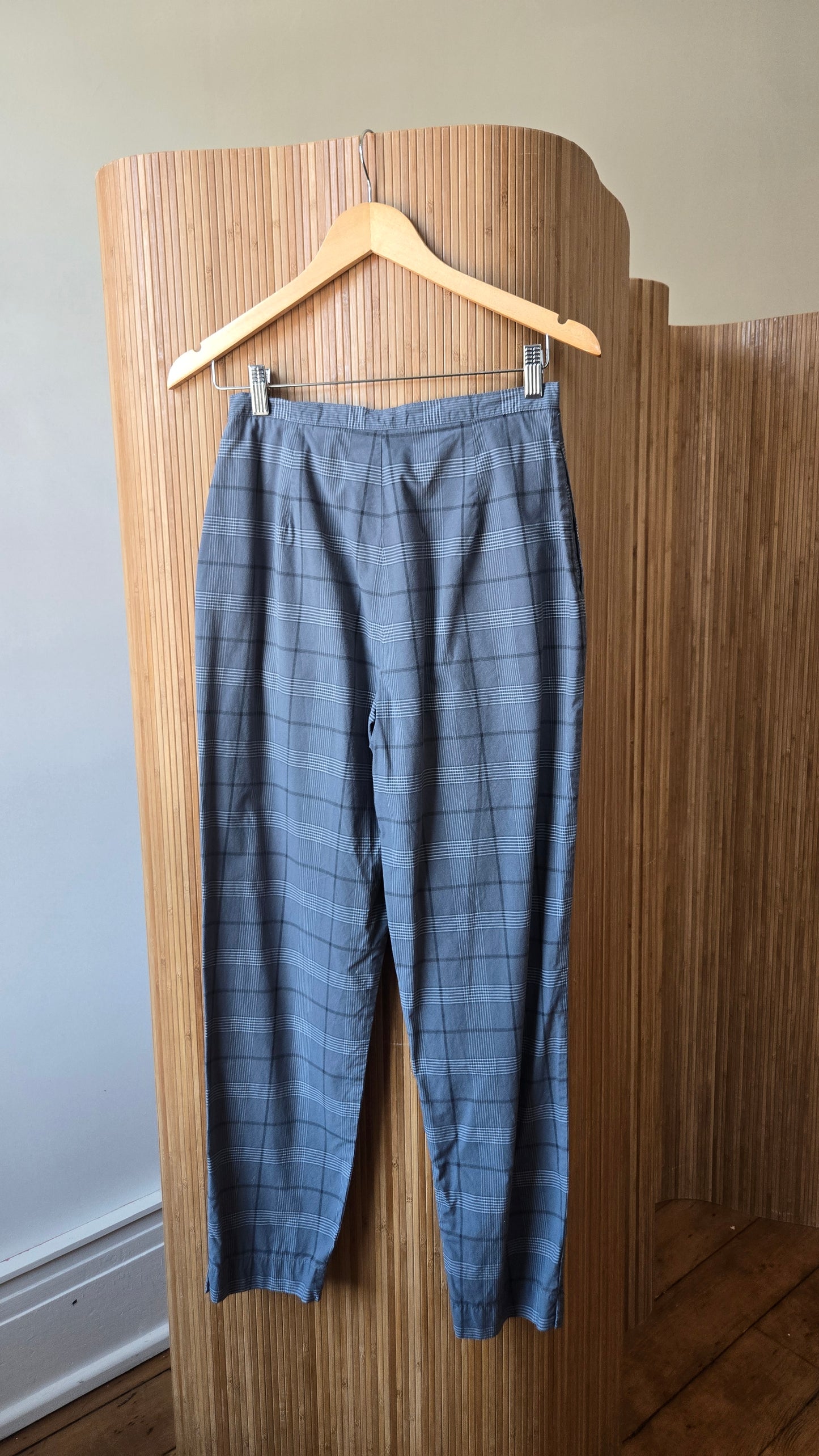 Gap blue plaid pants