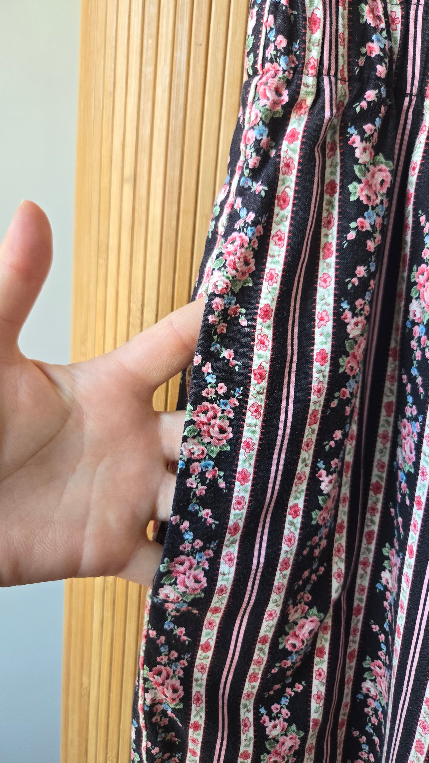 Sweetbriar striped floral pants