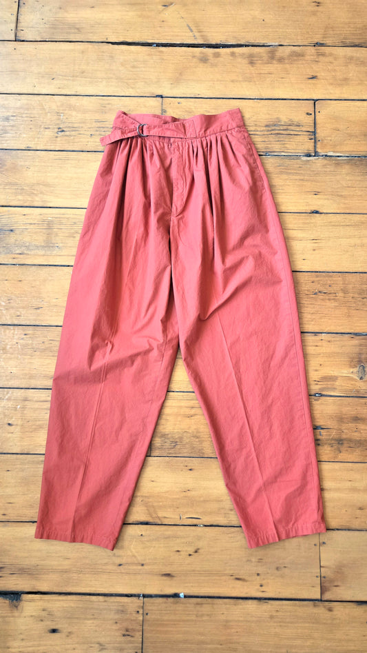 Liz Claiborne rust peg pants