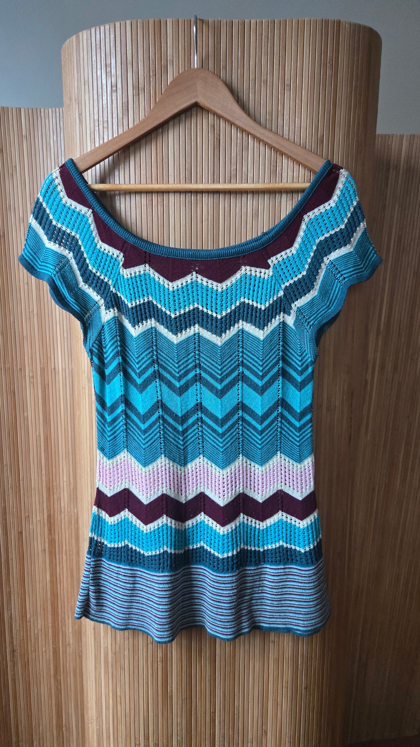 MKM Missoni-esque top