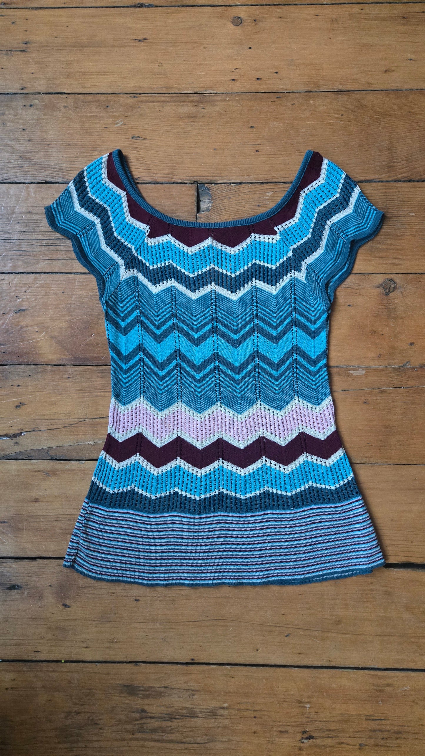 MKM Missoni-esque top
