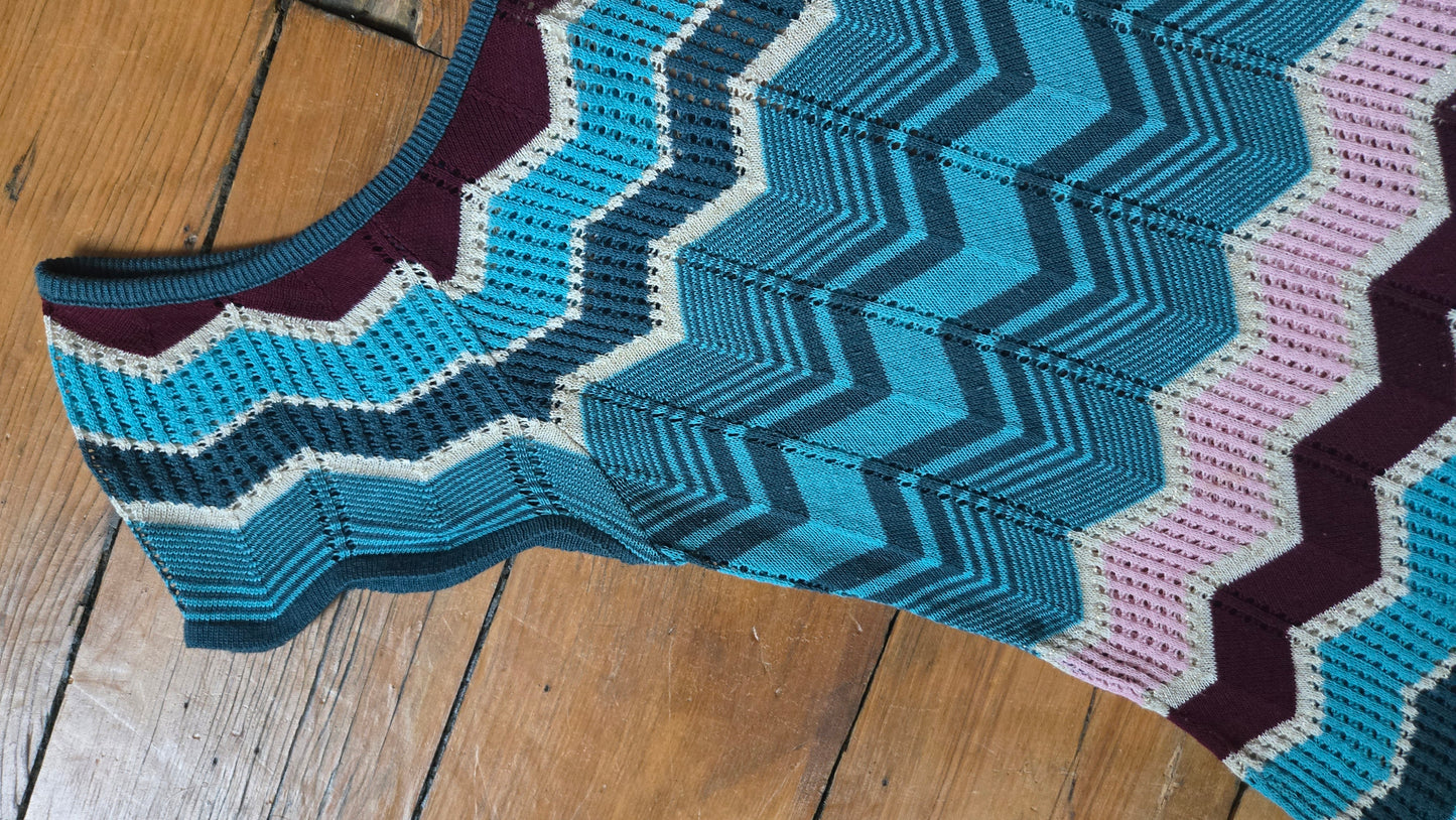 MKM Missoni-esque top