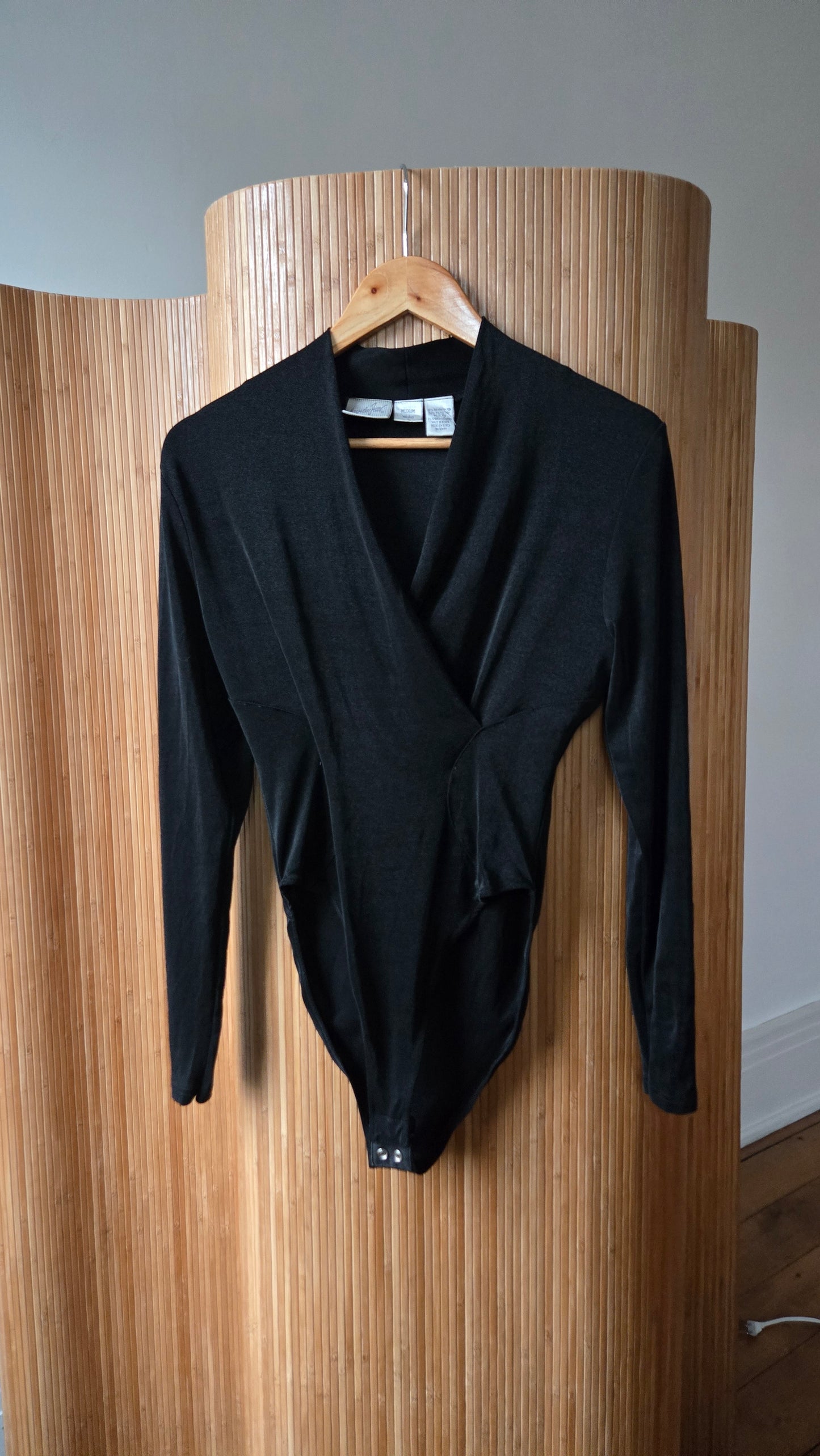 Jacqueline Ferrar black bodysuit