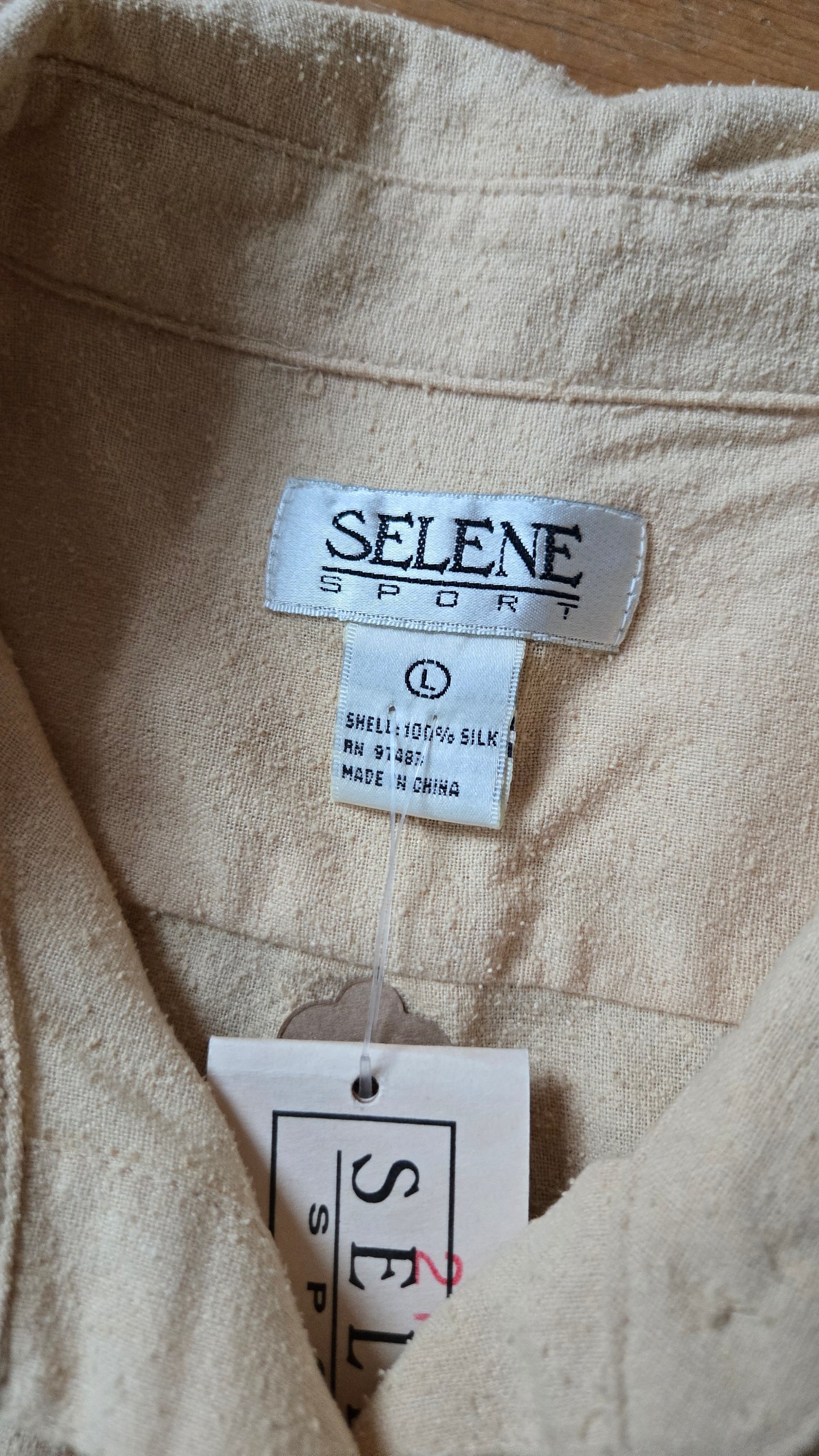 Selene buttery raw silk short set