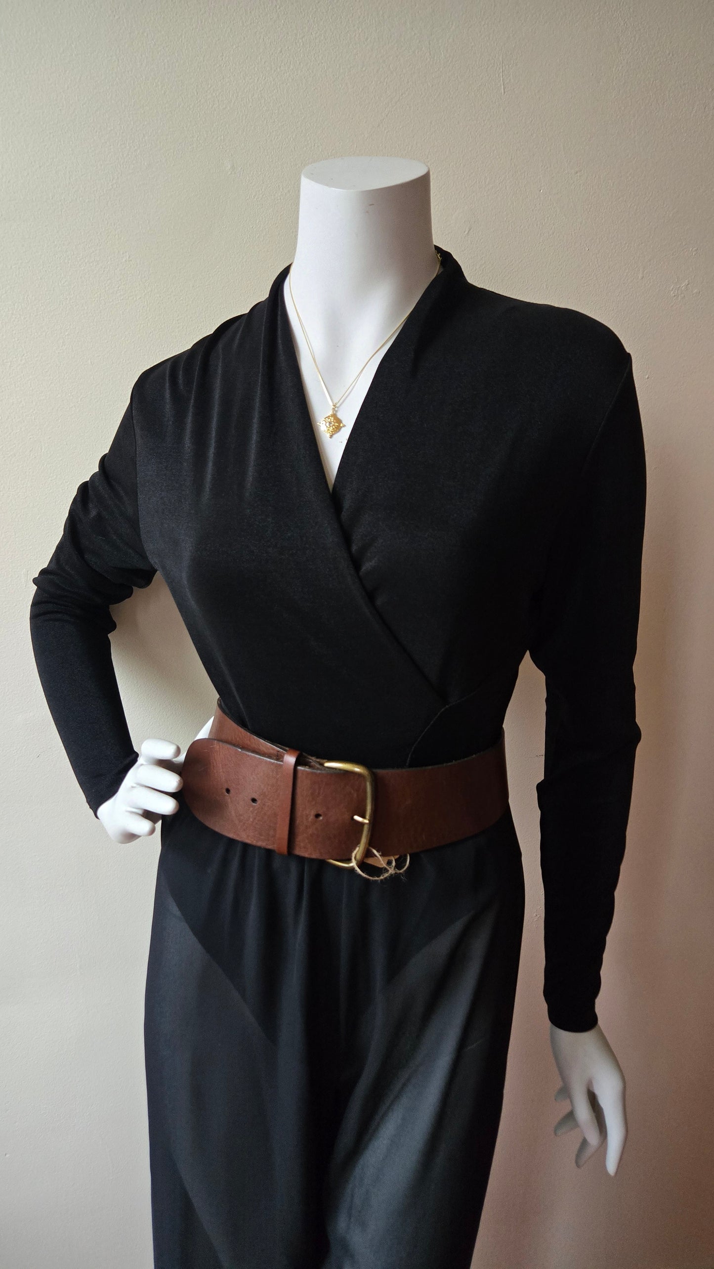 Jacqueline Ferrar black bodysuit