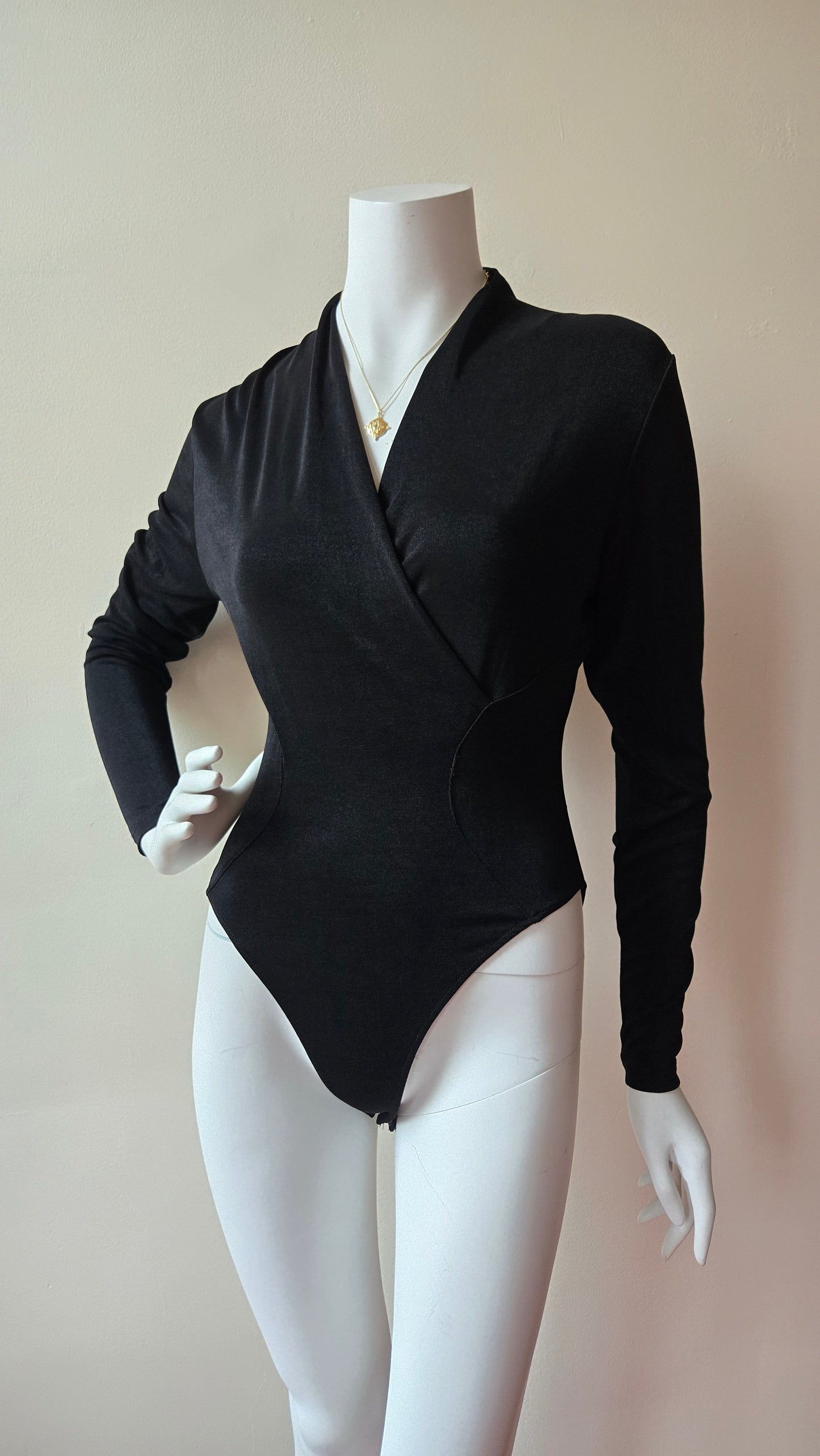 Jacqueline Ferrar black bodysuit